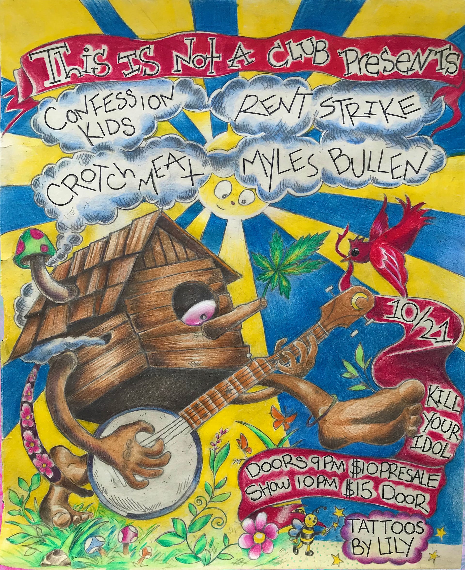 Folk Punk Night At The Beach