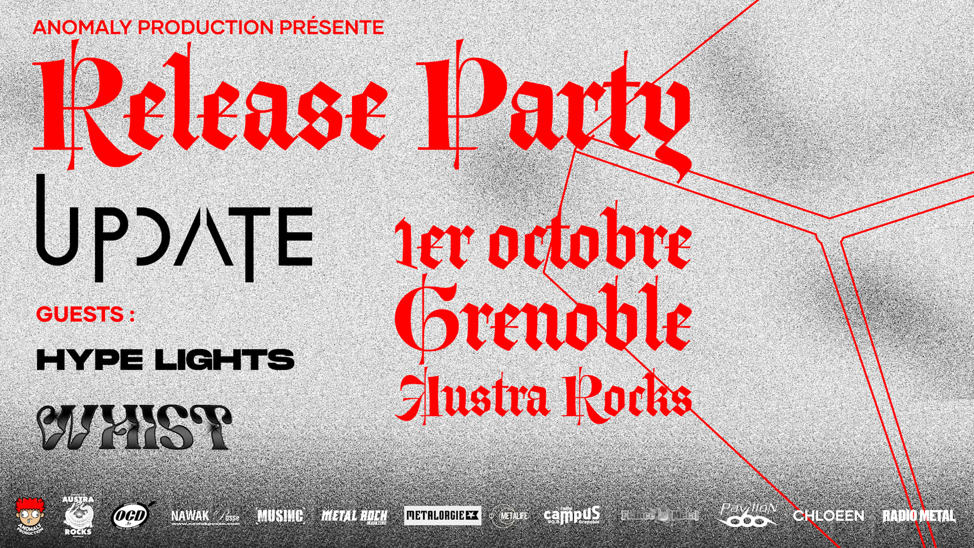 Release Party D’Update (W/Hypelights + Whist)