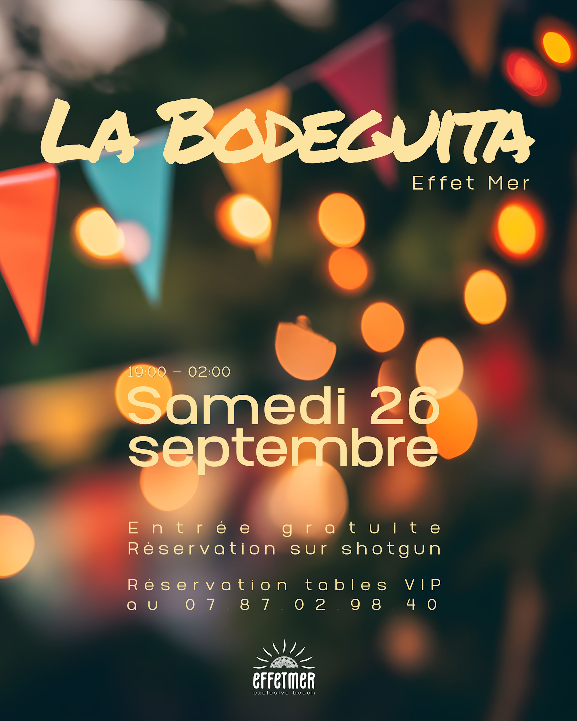 La Bodeguita Effet Mer