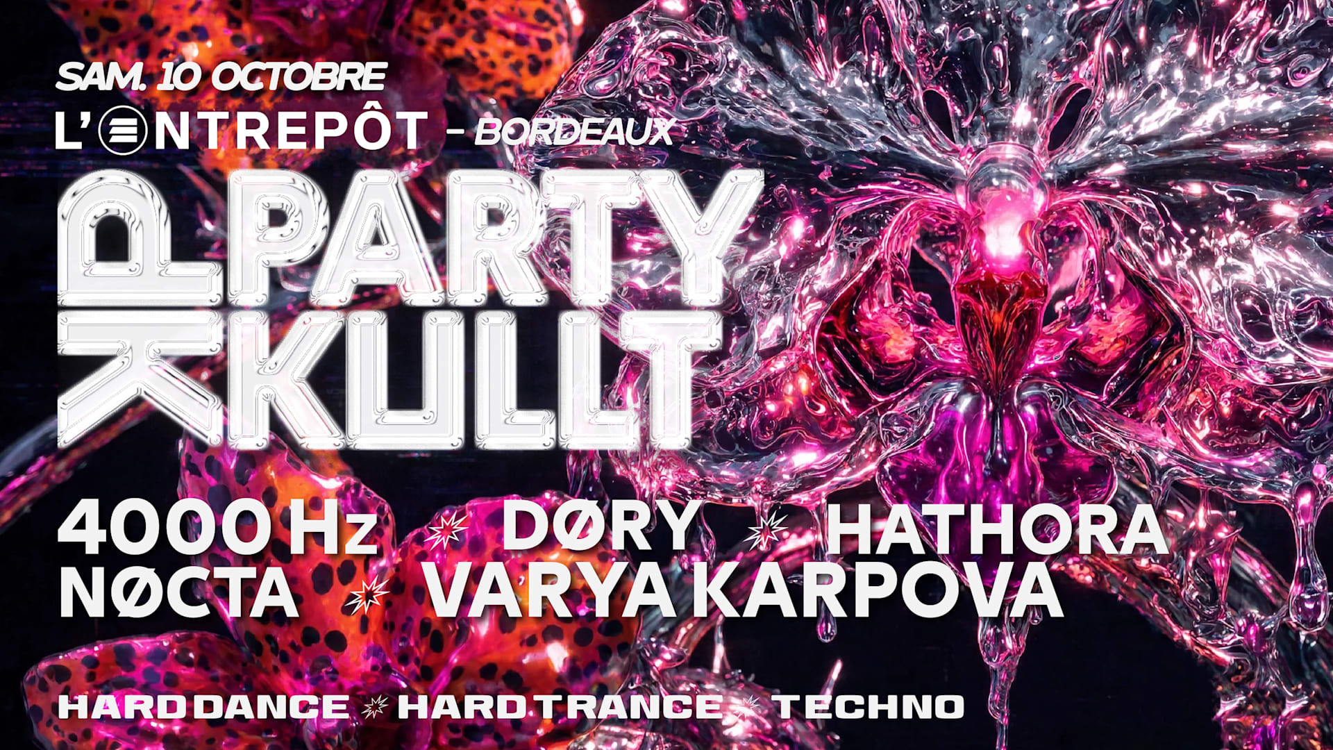 💫 Party Kullt :  Varya Karpova / 4000 Hz / Nøcta / ... 💫