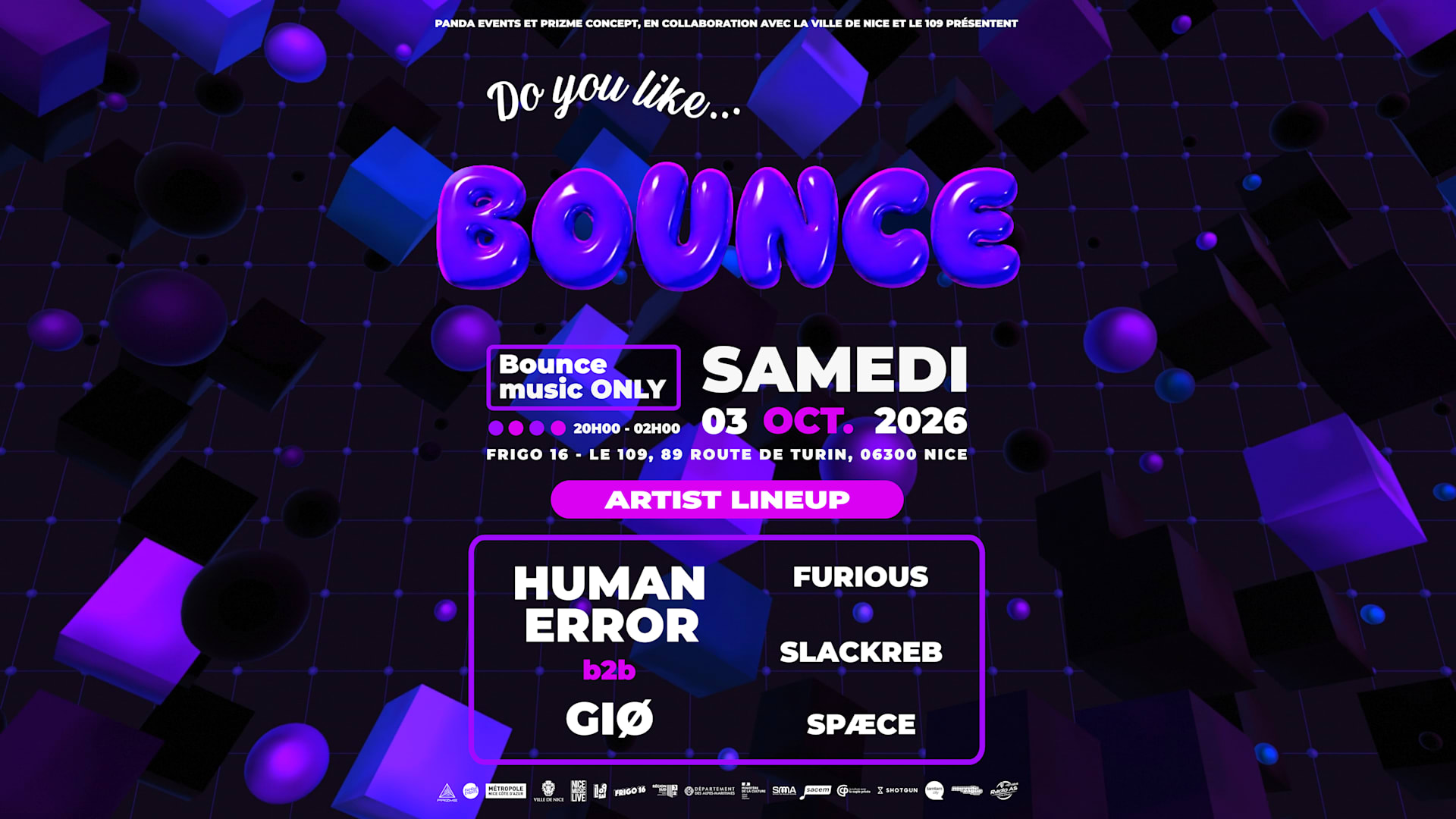 Do You Like... Bounce ? @ Frigo16 - Le 109 [Nice]