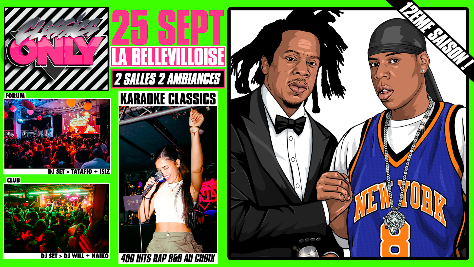 Classics Only | Rap, 2000's, R&B + Karaoké Classics | 25.09