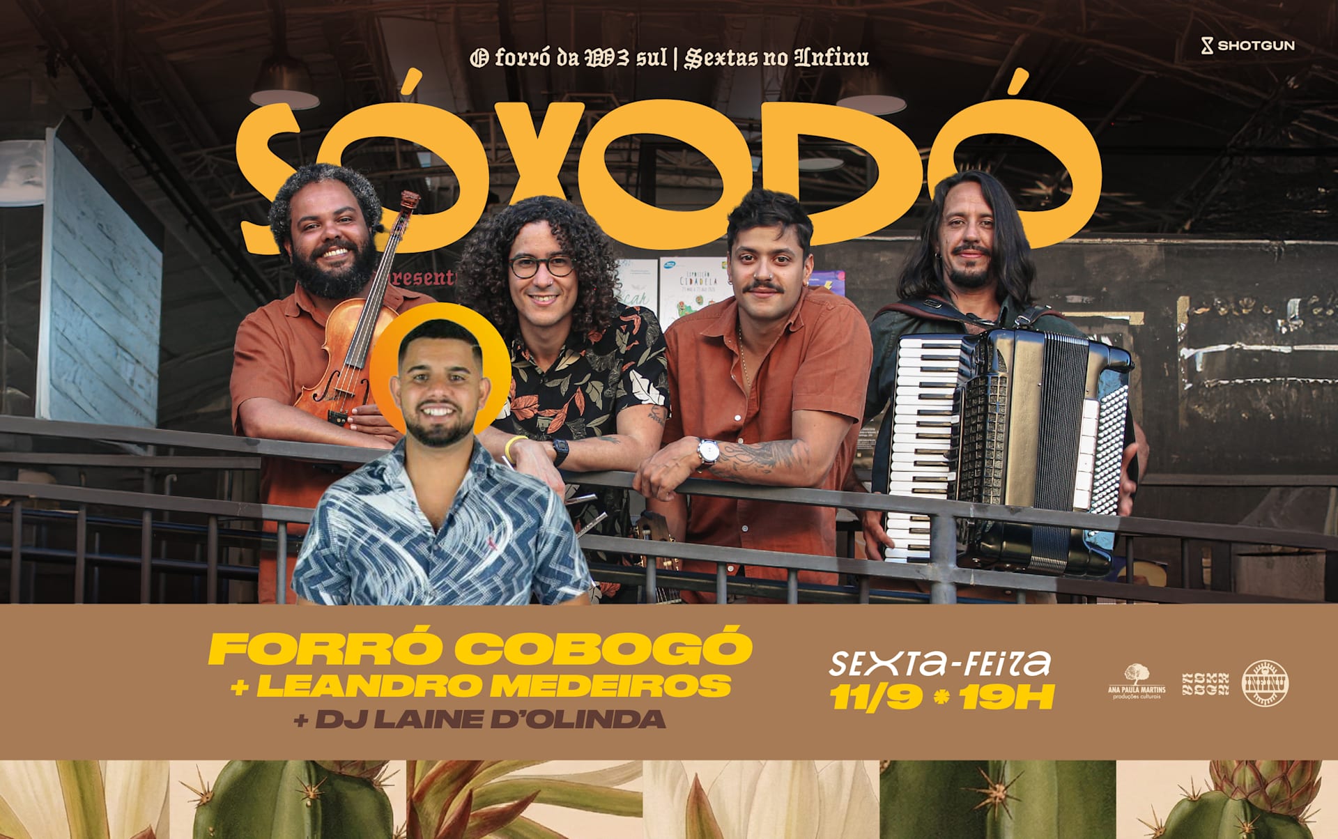 Sóxodó Apresenta Forró Cobogó