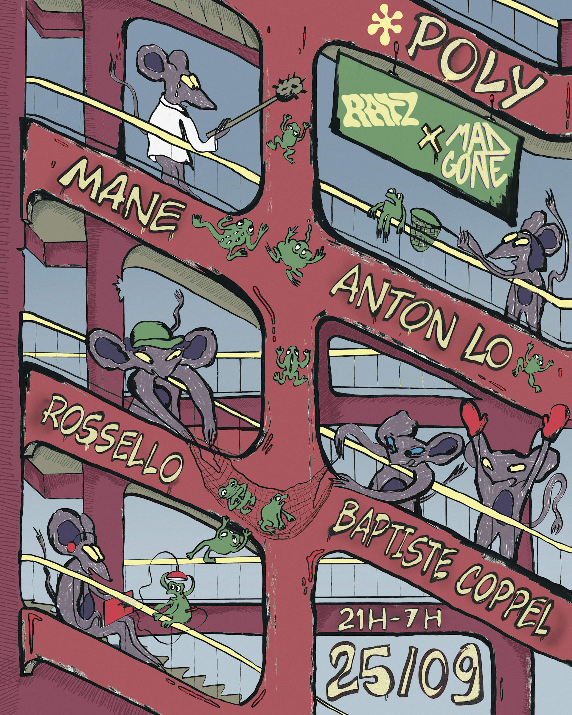Ratz X Mad Gone : Anton Lo, Mane