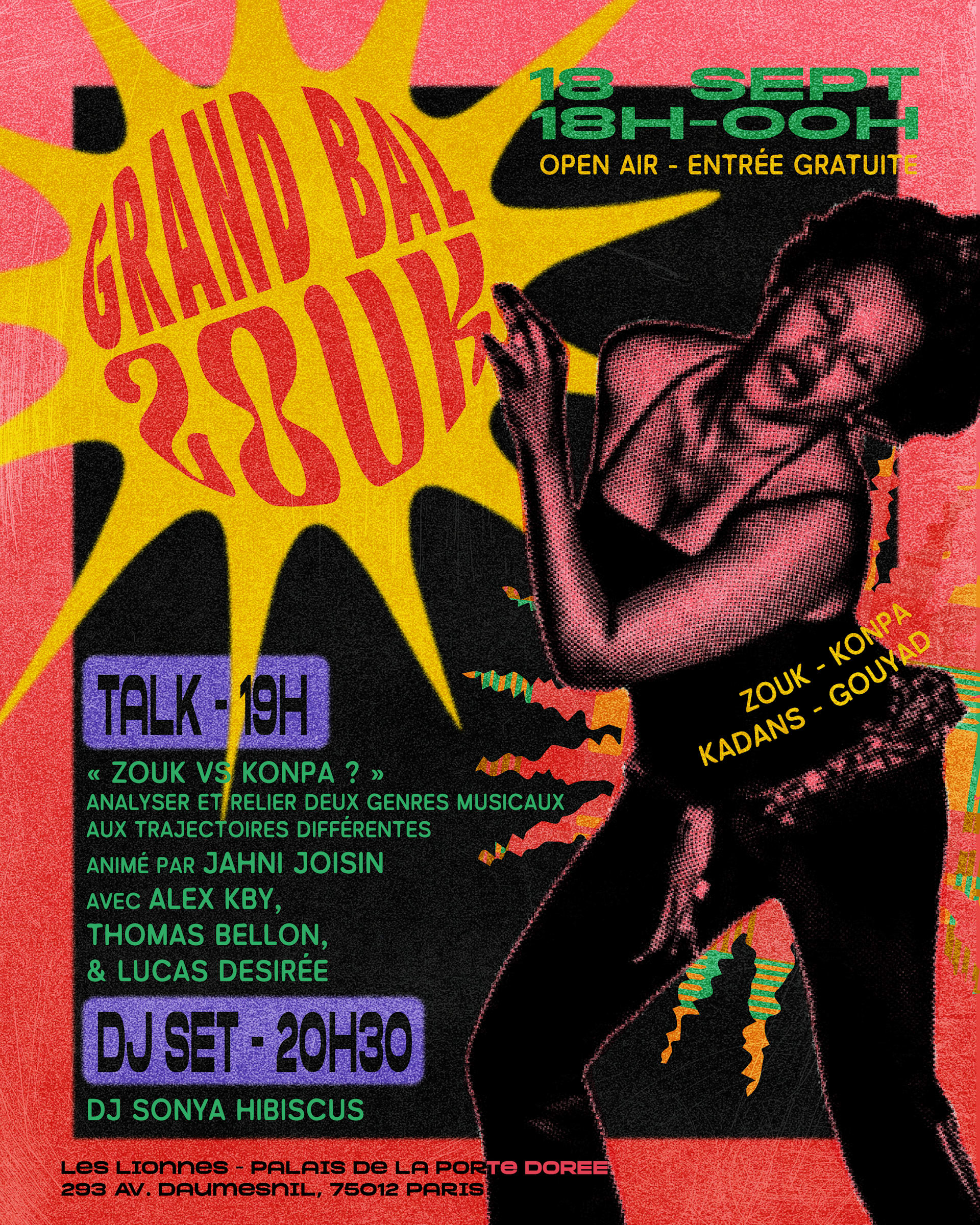 Grand Bal Zouk Open Air - Talk + Dj Set