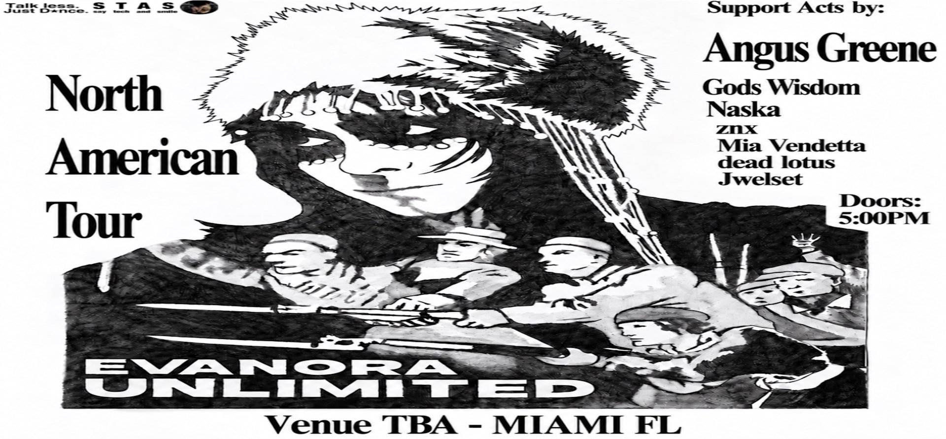 Evanora Unlimited North America Tour Miami Fl