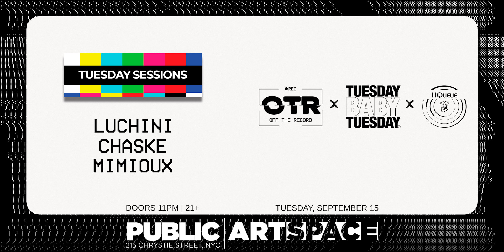 Off The Record Tuesday Sessions At Public Hotel 091526
