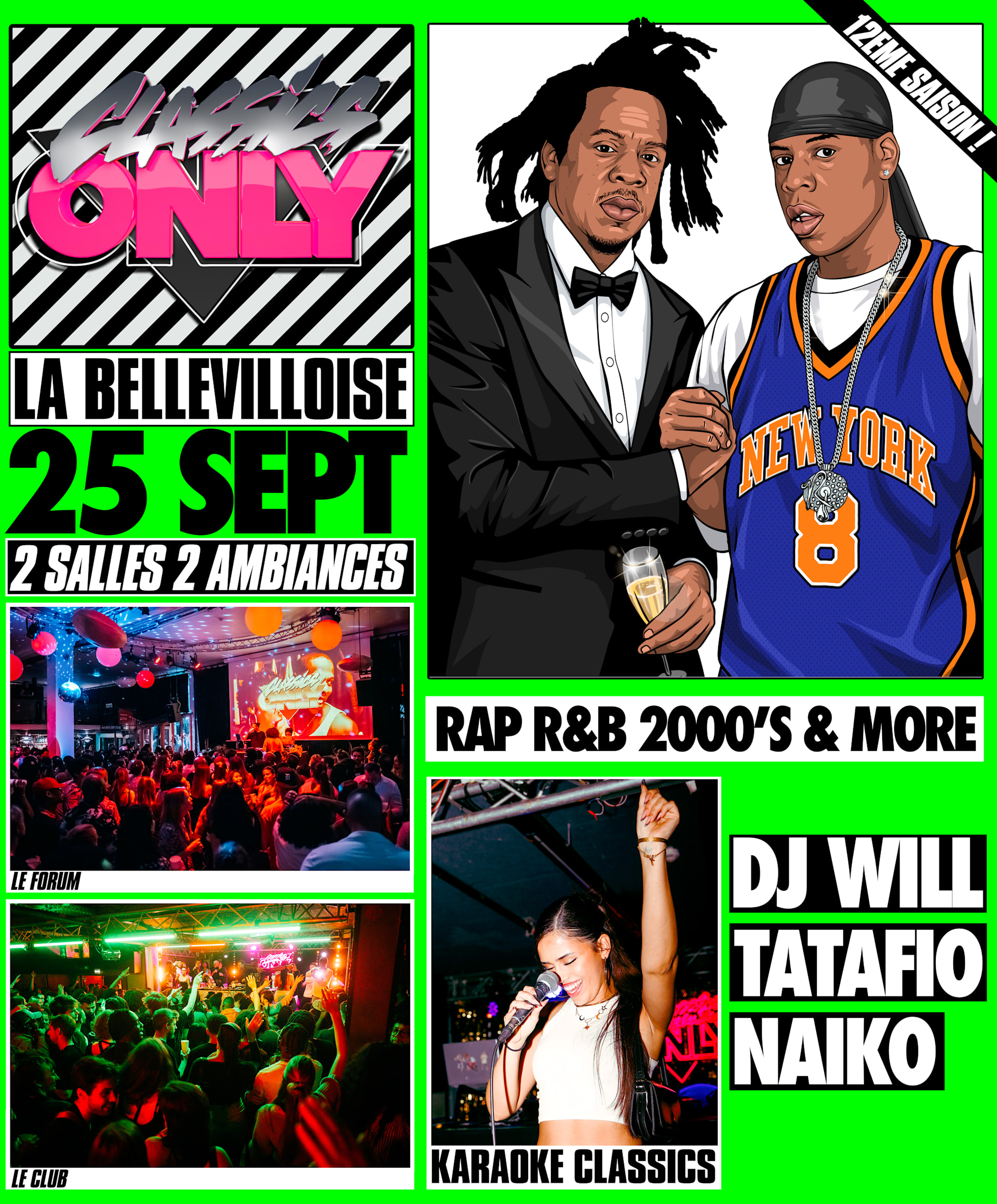 Classics Only | Rap, 2000's, R&B + Karaoké Classics | 25.09