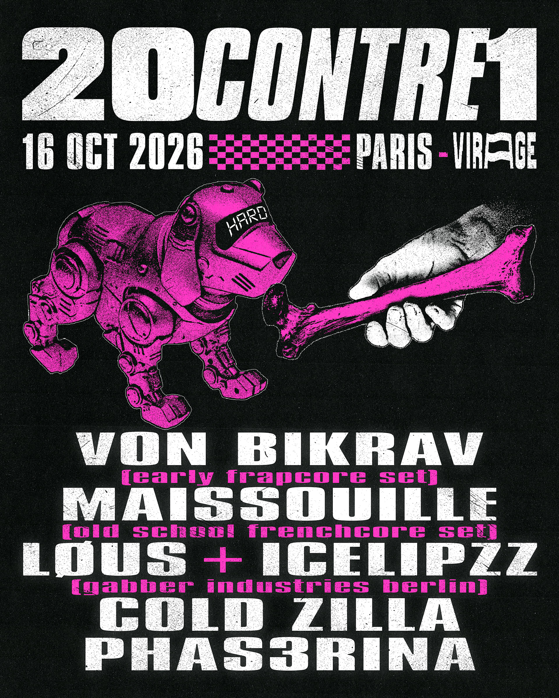 20contre1: Von Bikräv, Maissouille, Løus & Icelipzz & More