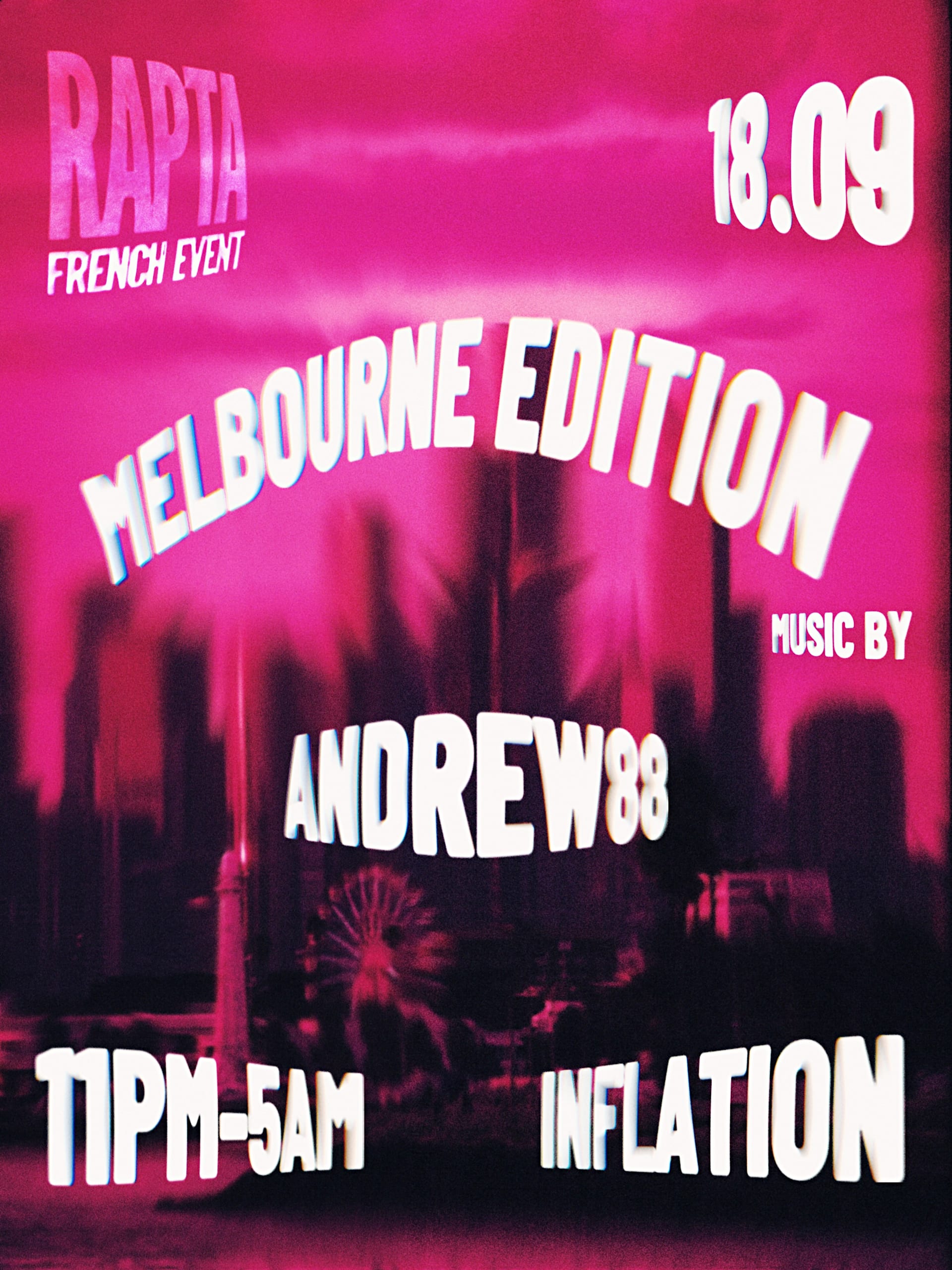 French Party Melbourne 18/09
