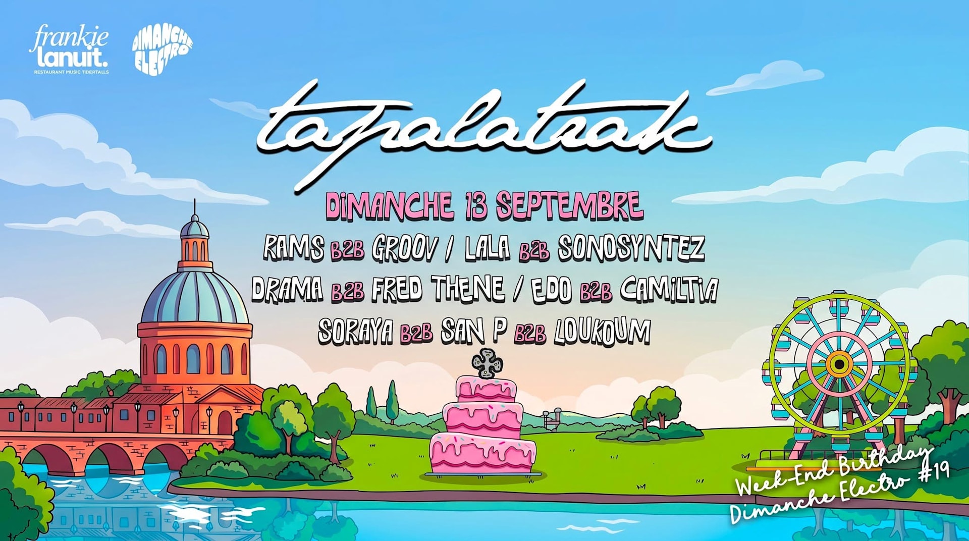 Tapalatrak Special Birthday W/ La Wo Marseille & Friends