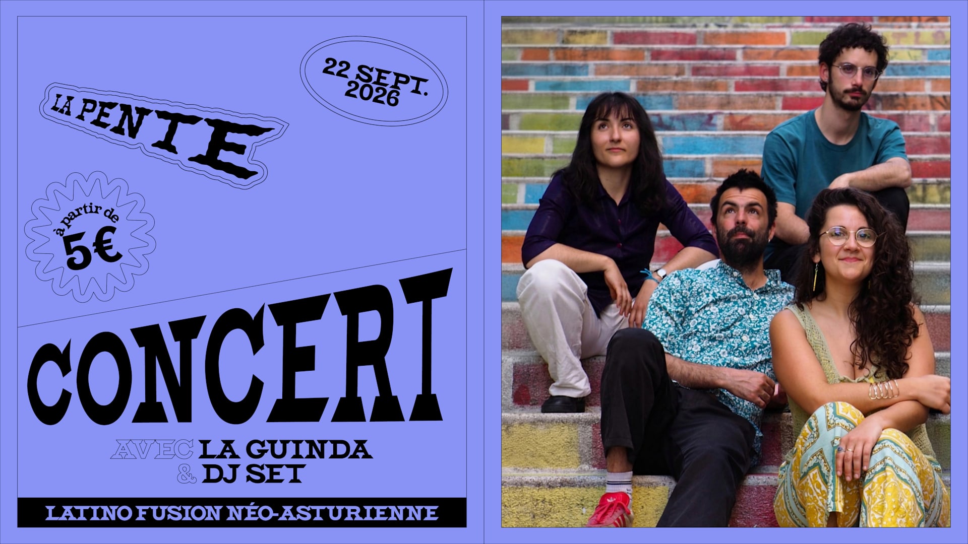 Concert : La Guindra + Dj Set [Latin Jazz]
