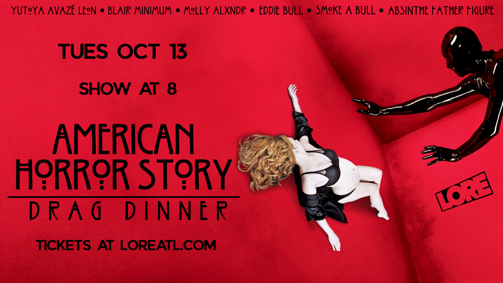 American Horror Story Drag Dinner