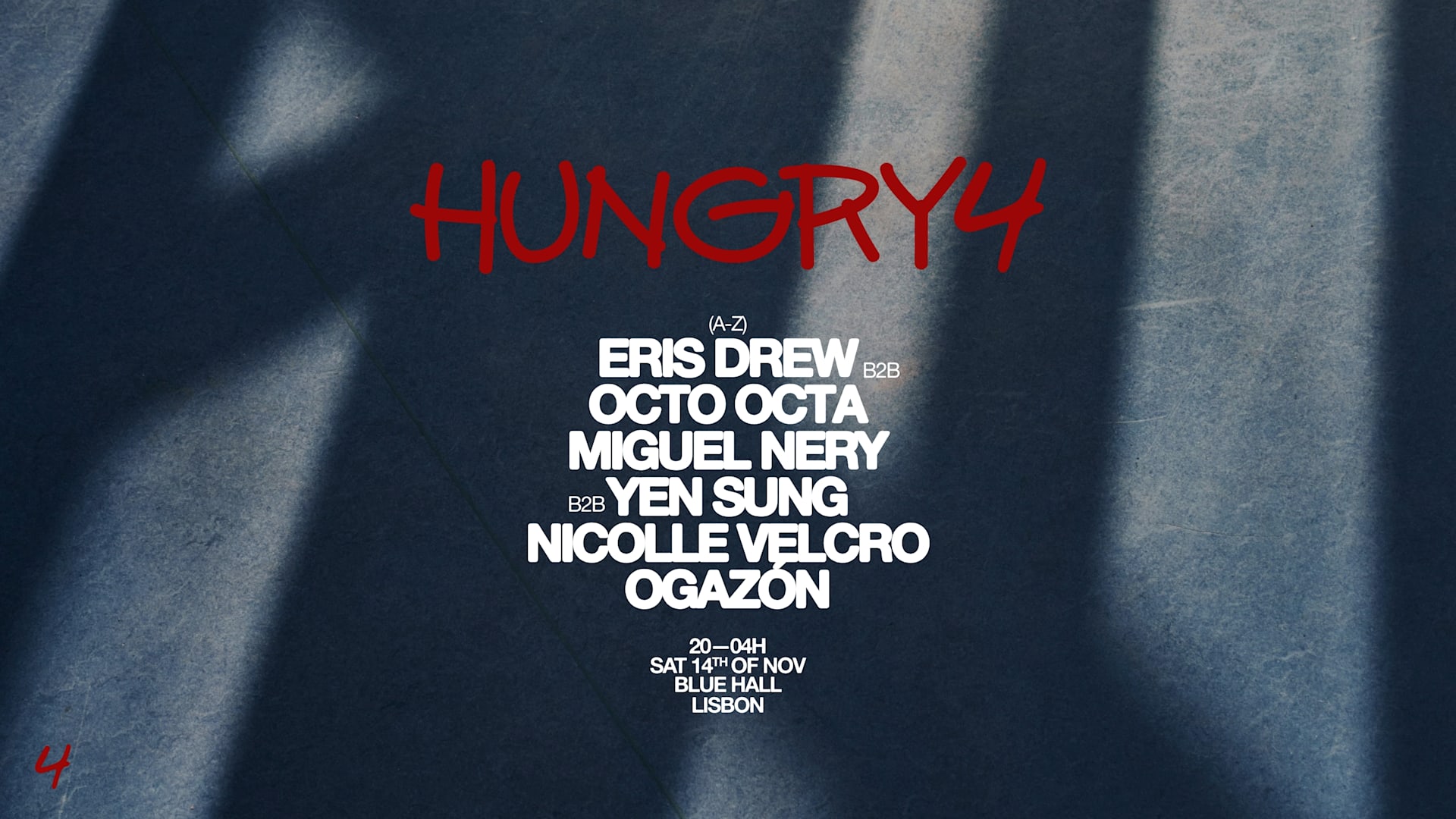 Hungry4 With Eris Drew B2b Octo Octa, Ogazón & More
