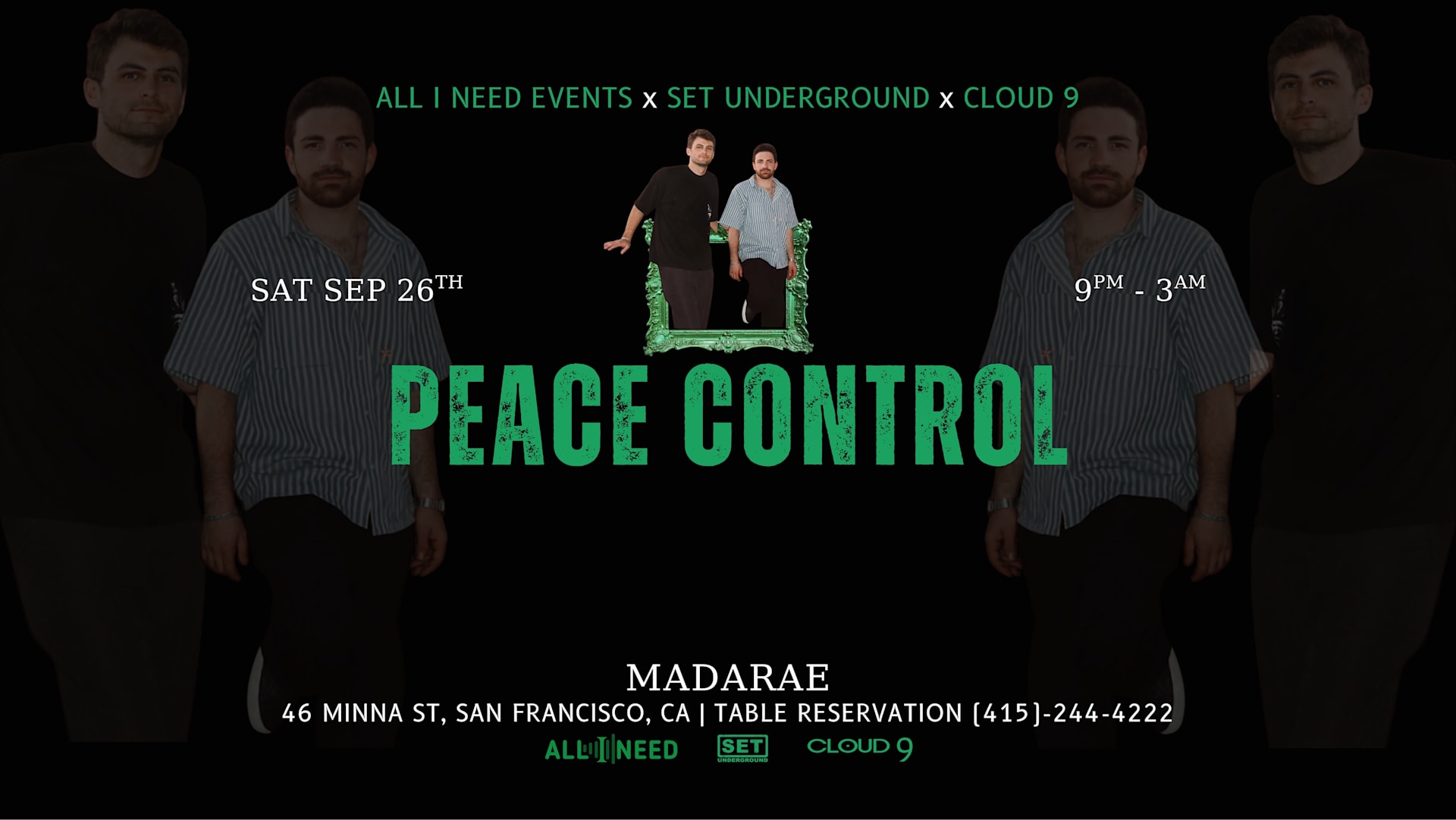 Peace Control  (Indie Dance & Afro House) At Madarae