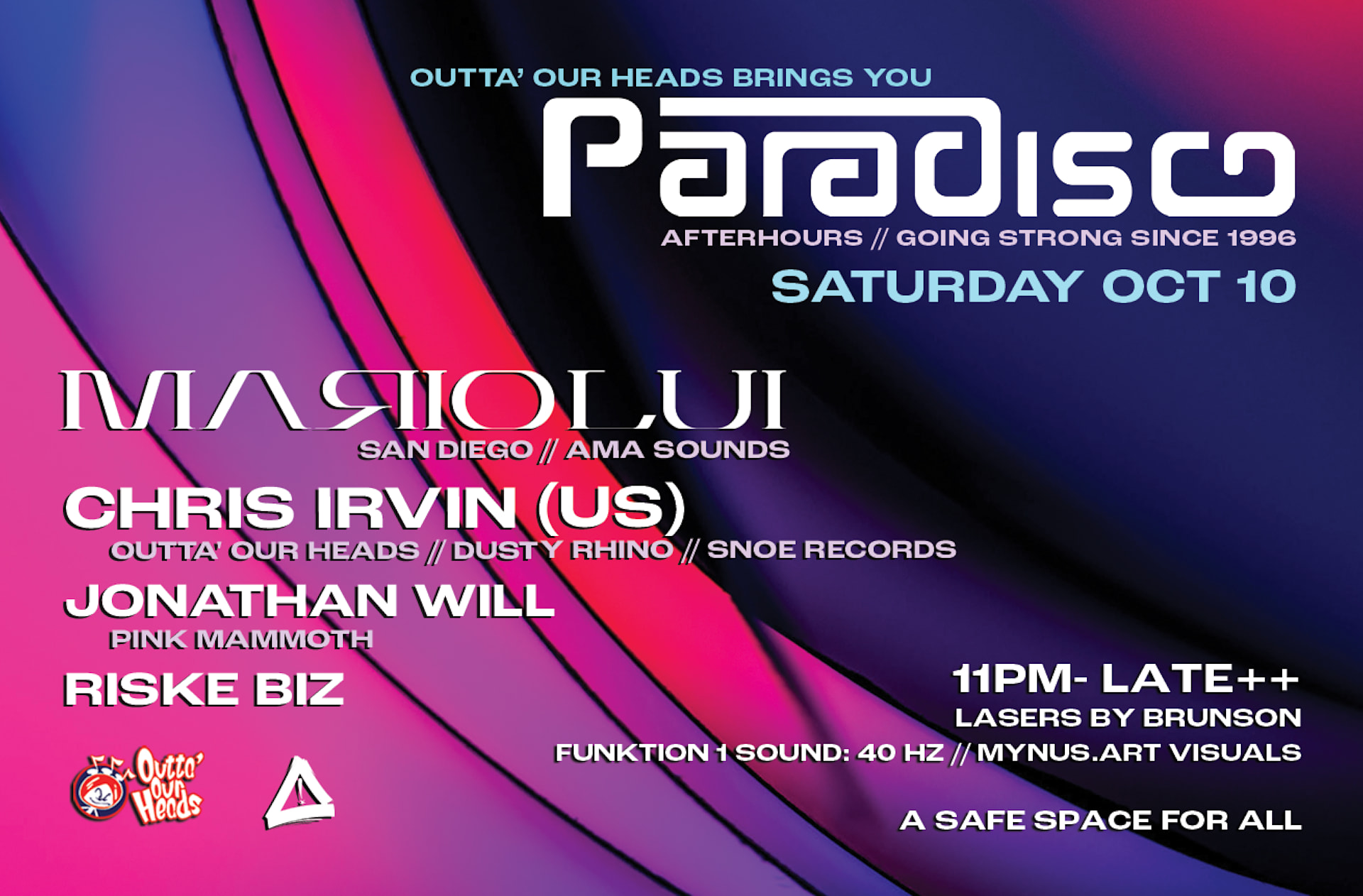 Paradisco W/ Mariolui