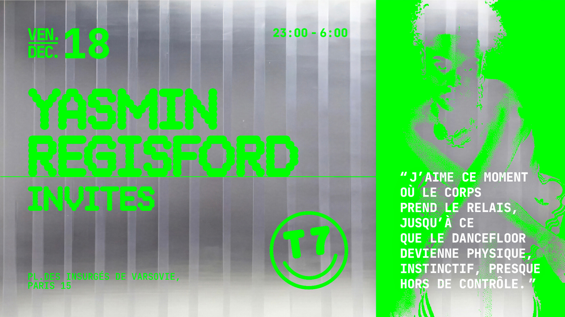 T7 : Yasmin Regisford Invites