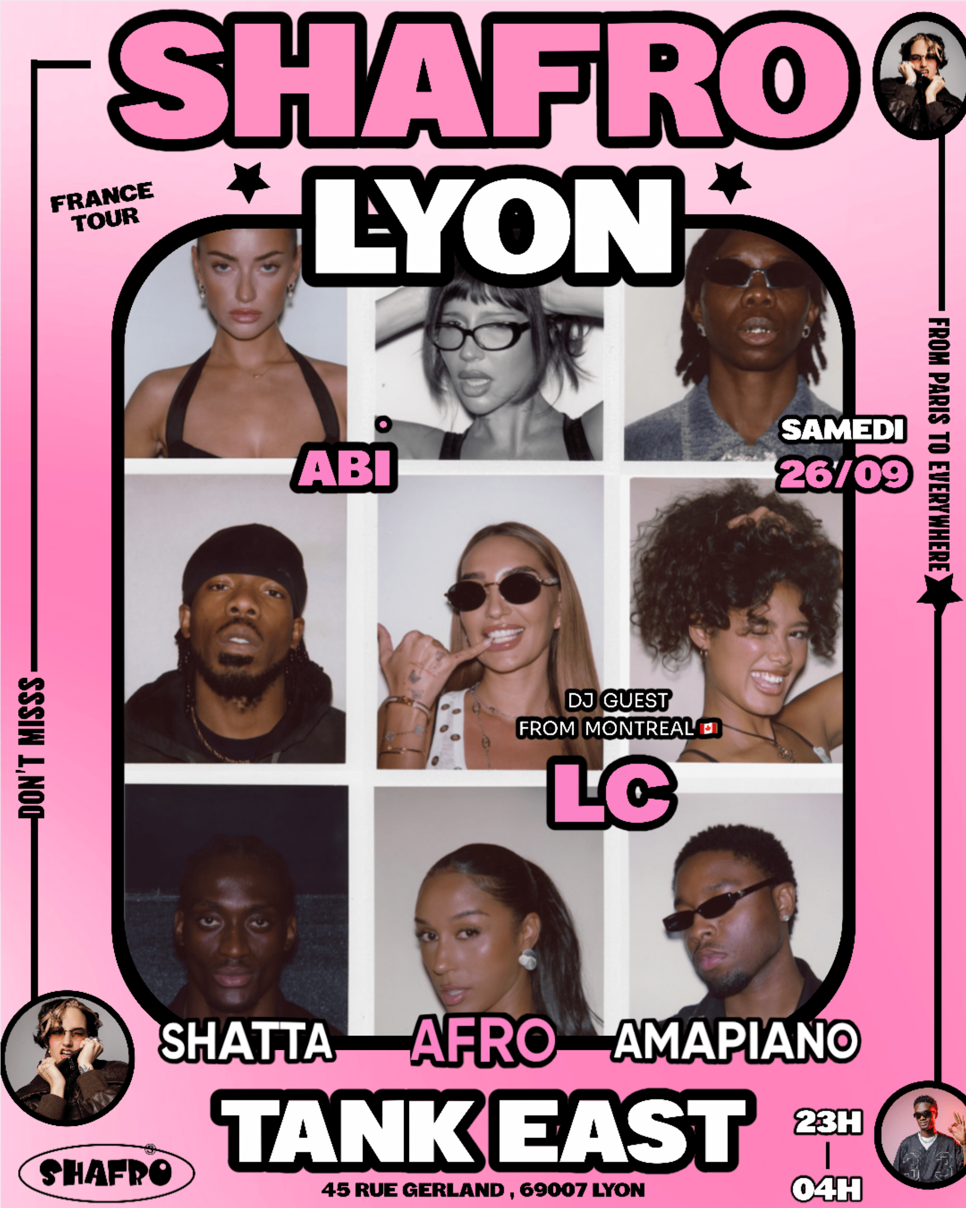 Shafro @Lyon #10  With Dj Lc :  Afro Shatta Amapiano