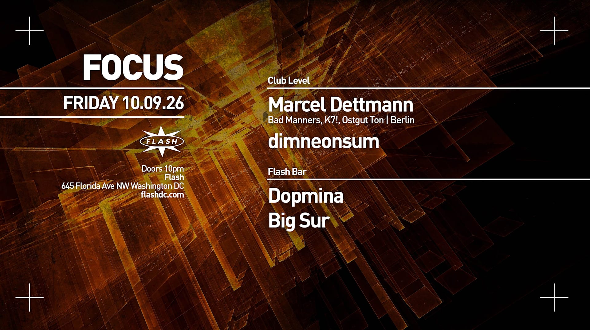 Focus: Marcel Dettmann