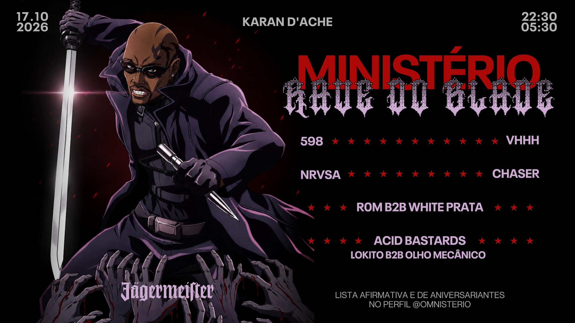 Ministério: Rave Do Blade