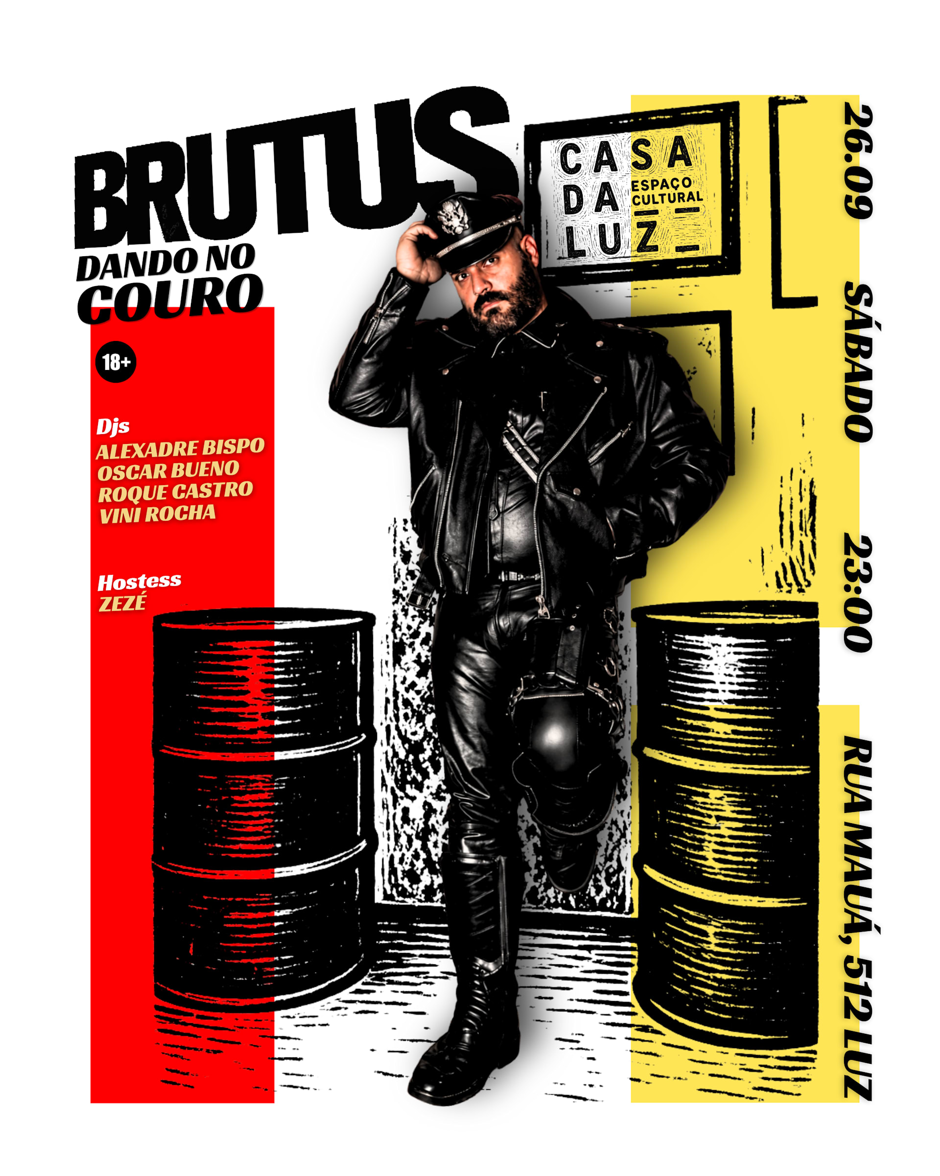 Brutus | Edição Dando No Couro