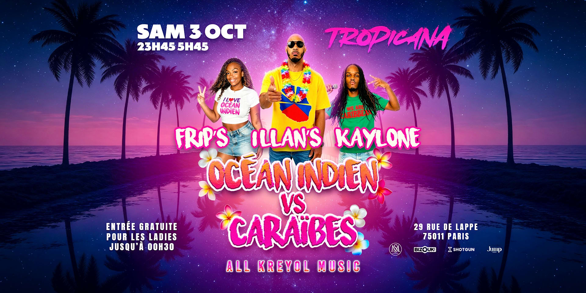 La Tropicana - Océan Indien Vs Caraïbes - Dj Illan’S Frips K