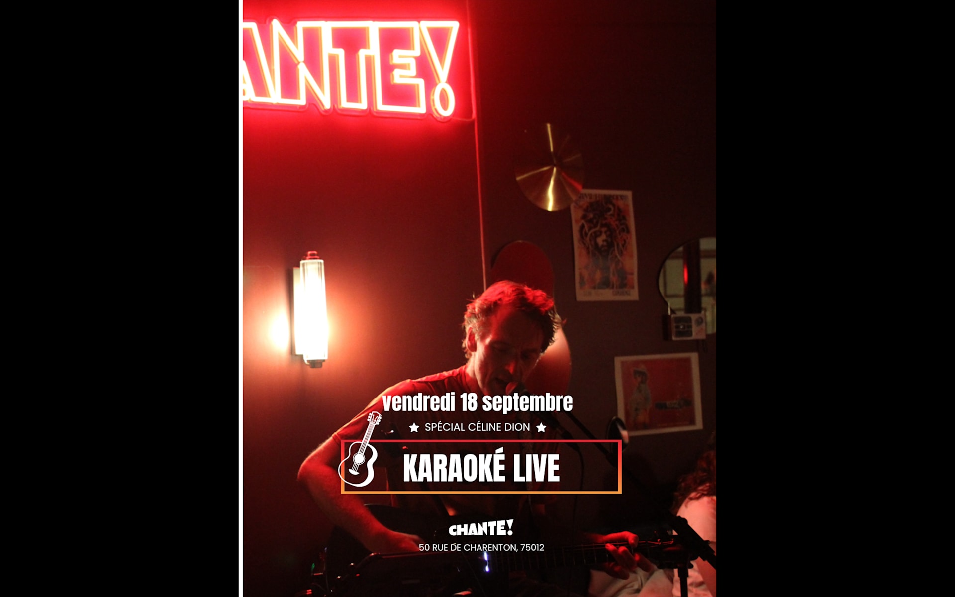 18/09 : Karaoké Live Spécial Céline Dion