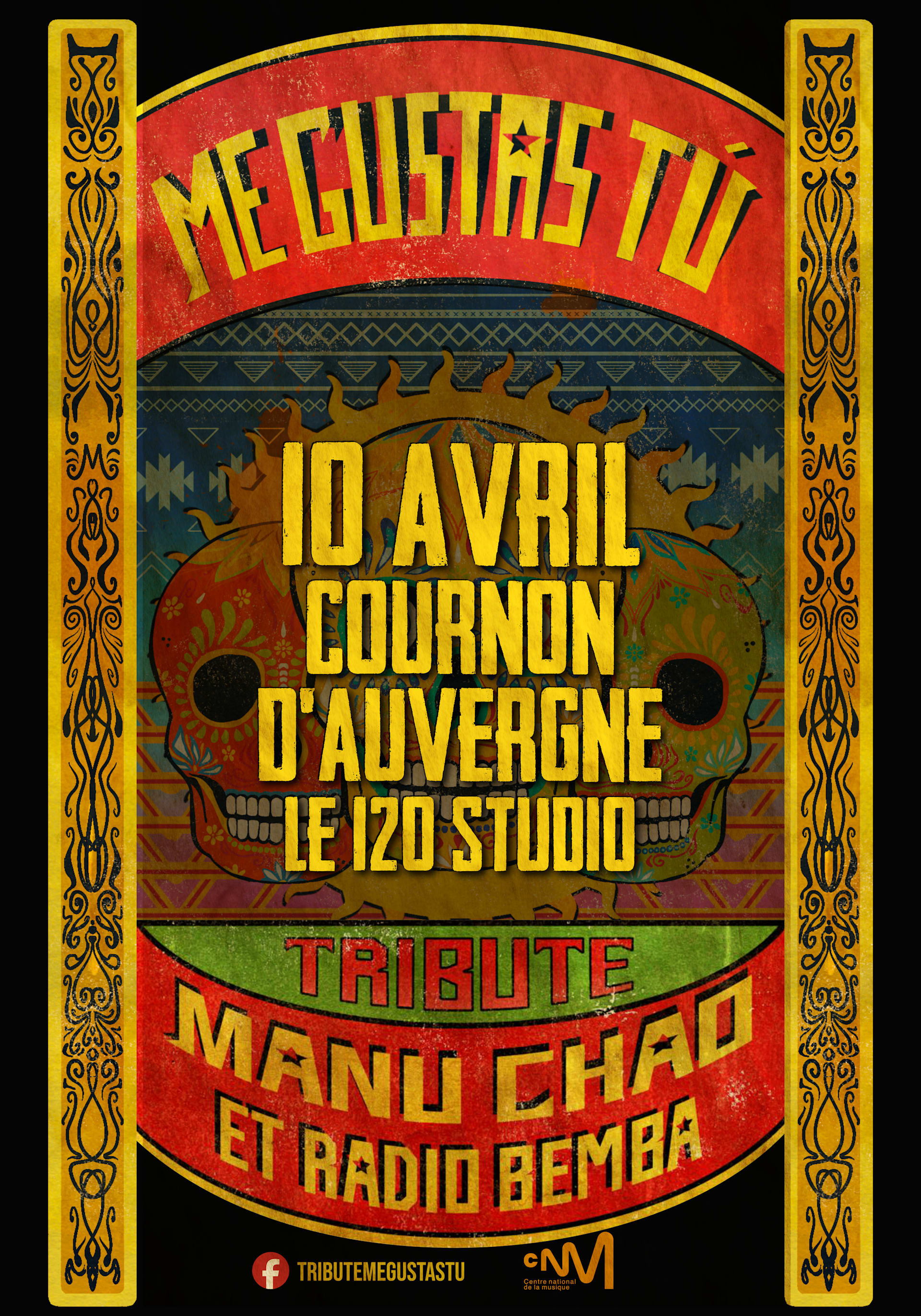 Me Gustas Tu Tribute Manu Chao Cournon D'auvergne