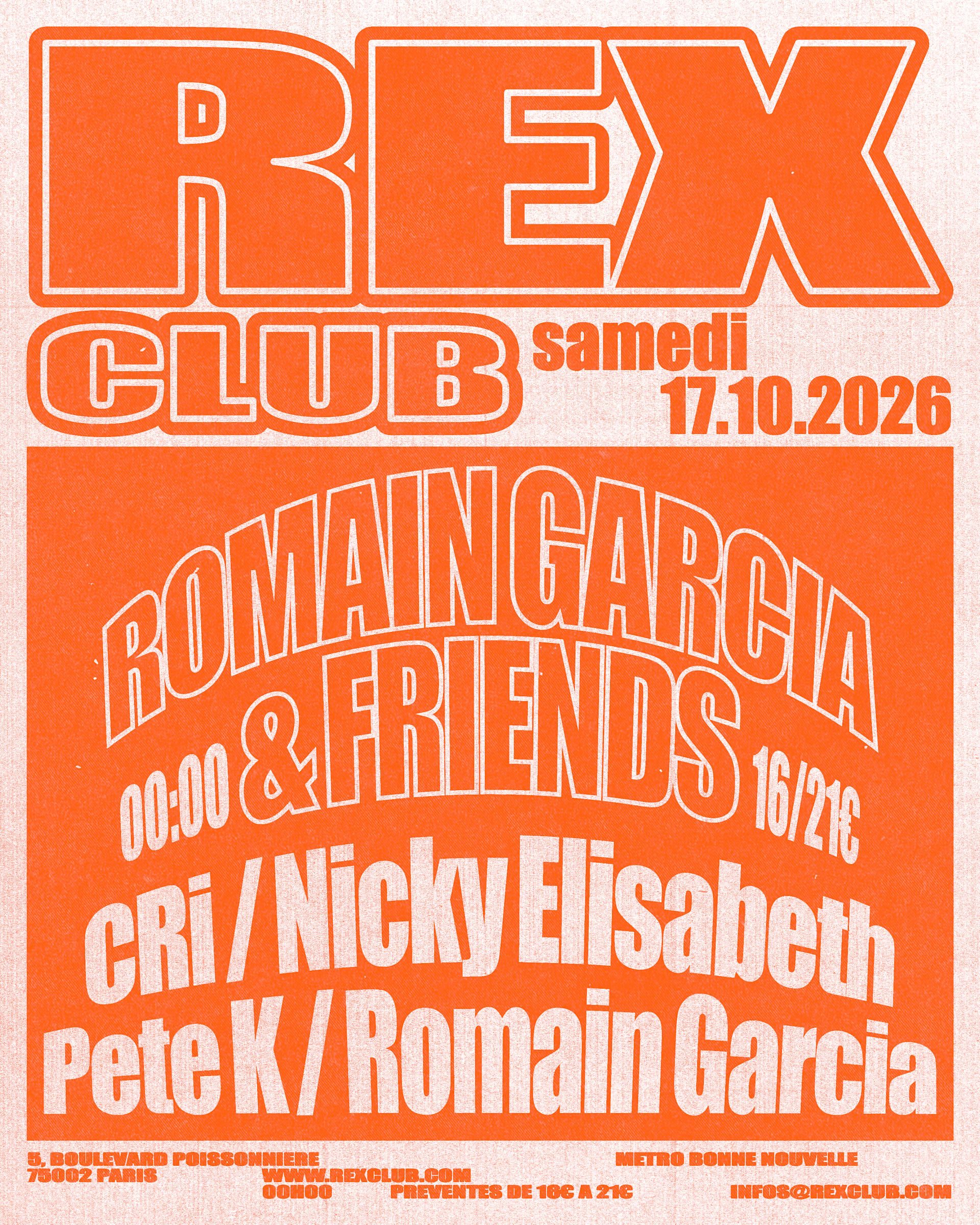 Romain Garcia & Friends: Cri, Nicky Elisabeth, Pete K & More