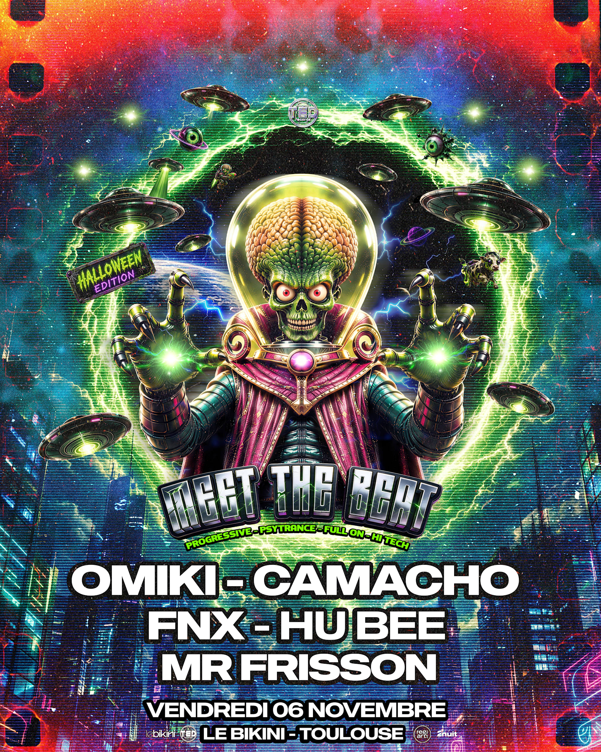 Meet The Beat W. Omiki - Camacho - Fnx - Hu Bee - Mr Frisson