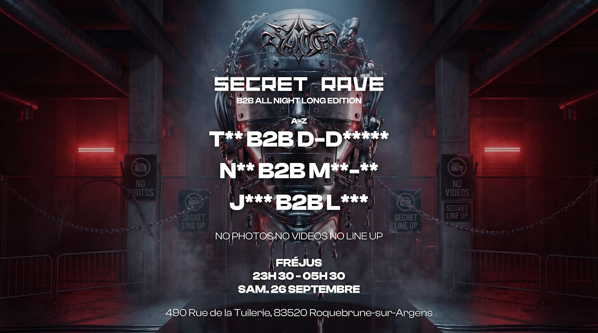 Secret Rave - B2b All Night Long - Switch Club