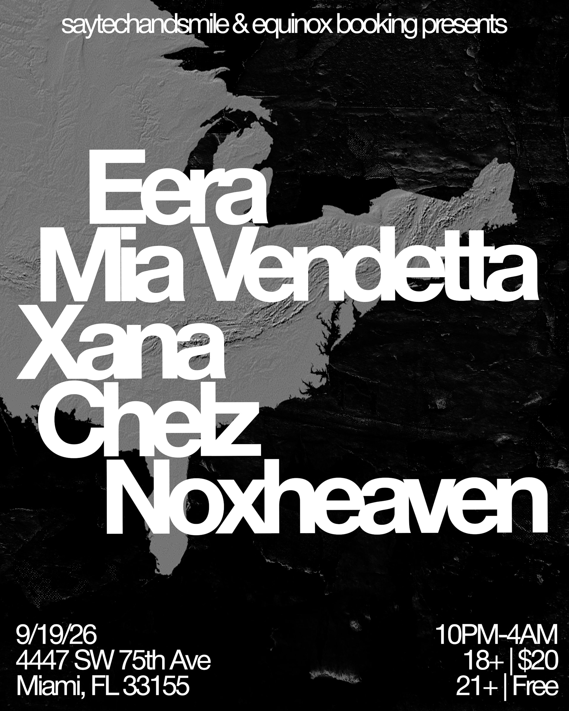 Eera At The Boombox September 19th