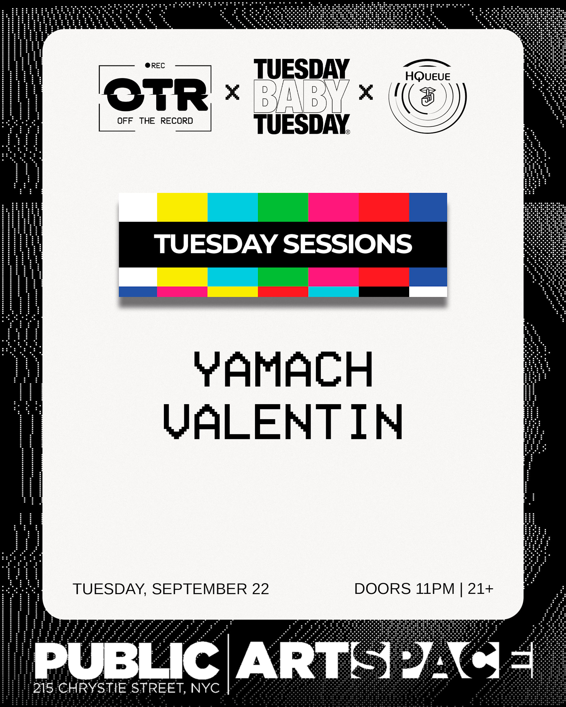 Off The Record Tuesday Sessions At Public Hotel 092226