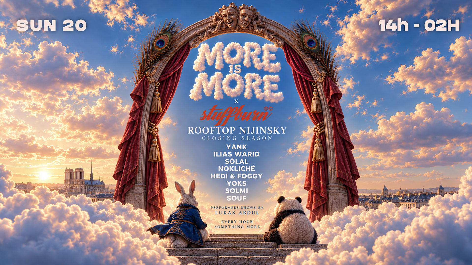 Rooftop Nijinsky Closing Season - More Is More X Stuffburn