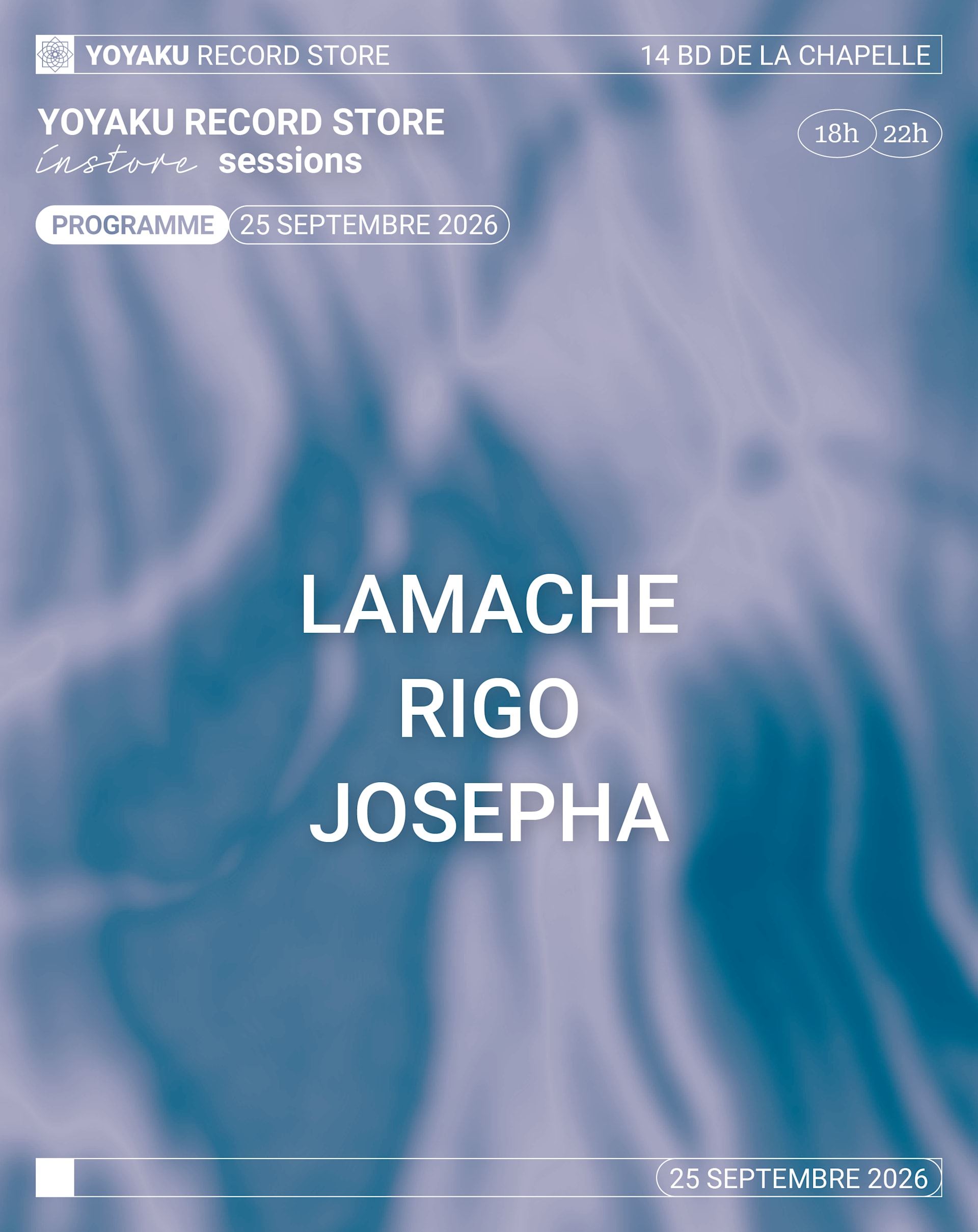Instore Session With Lamache, Rigo  And Josepha