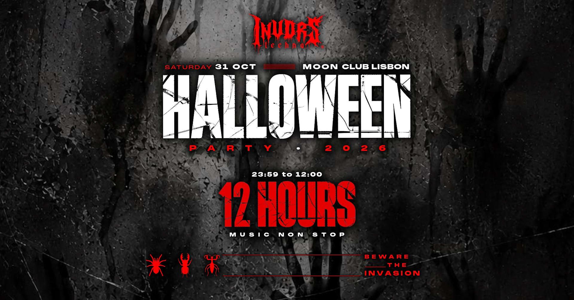 Halloween Invdrs / Fernanda Martins & Lukas, Anoluxx, Rivid.