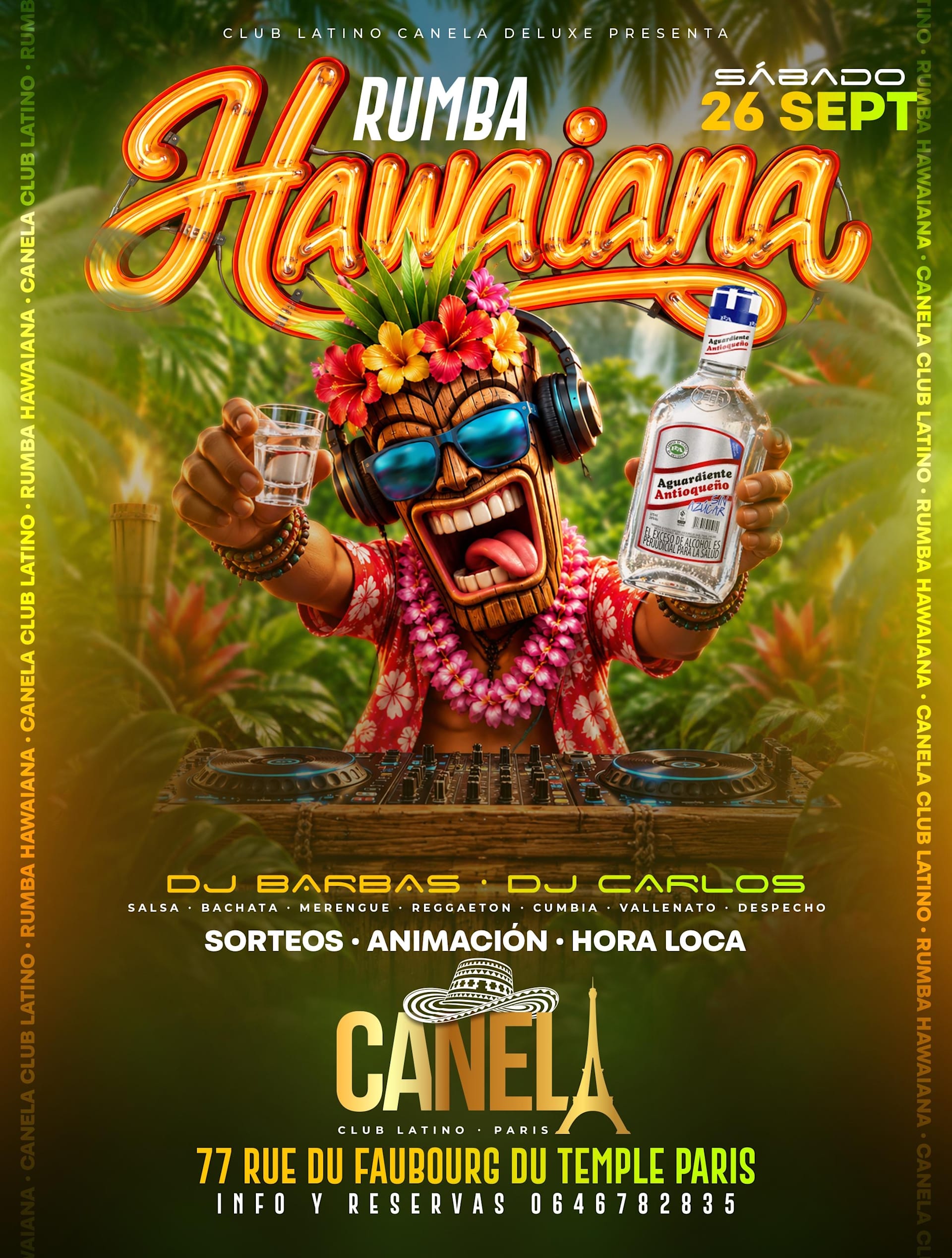 Fiesta Hawaiana / Fiesta Latina / Soirée Latino