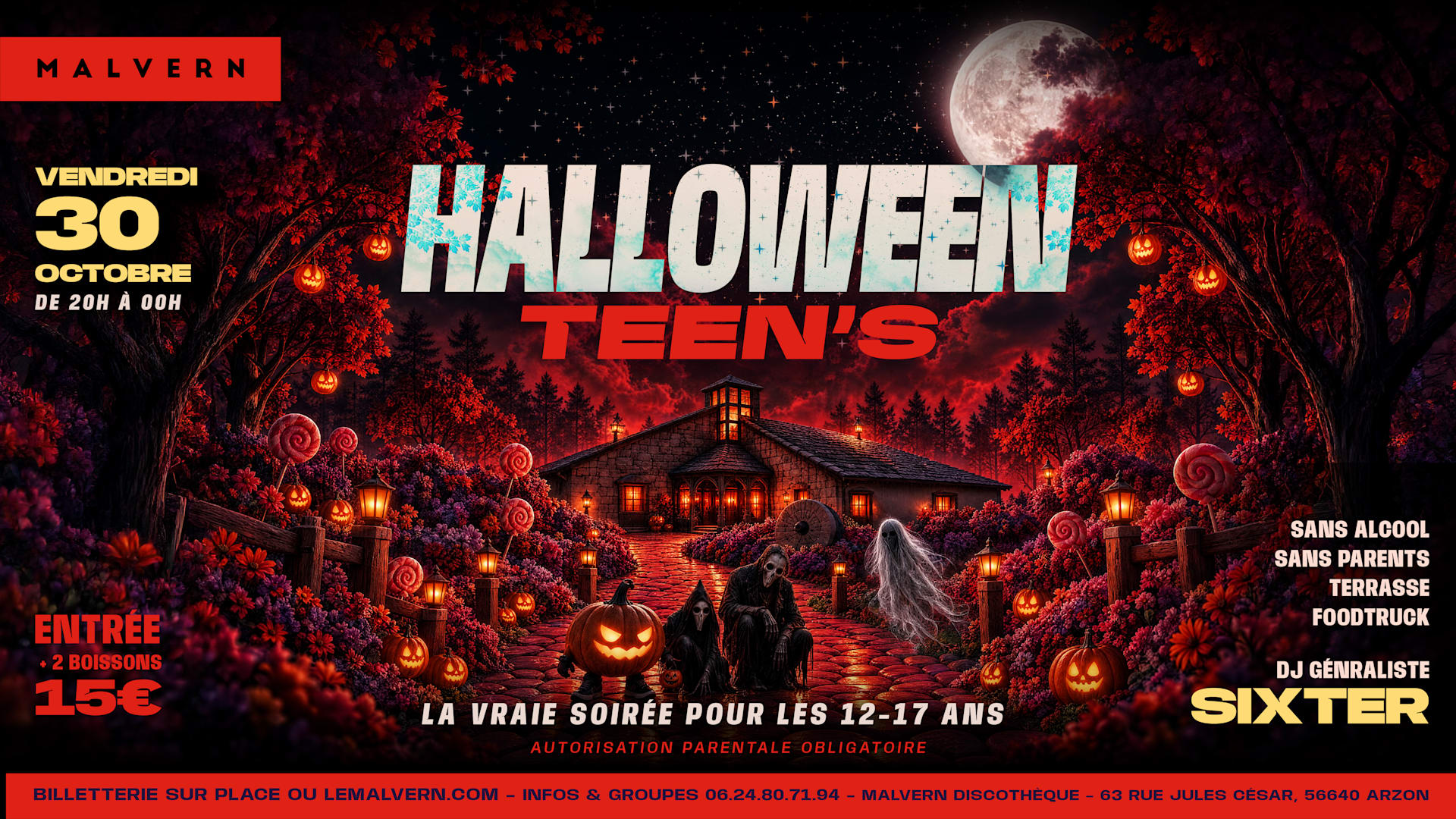 Halloween Teens - 12/17ans