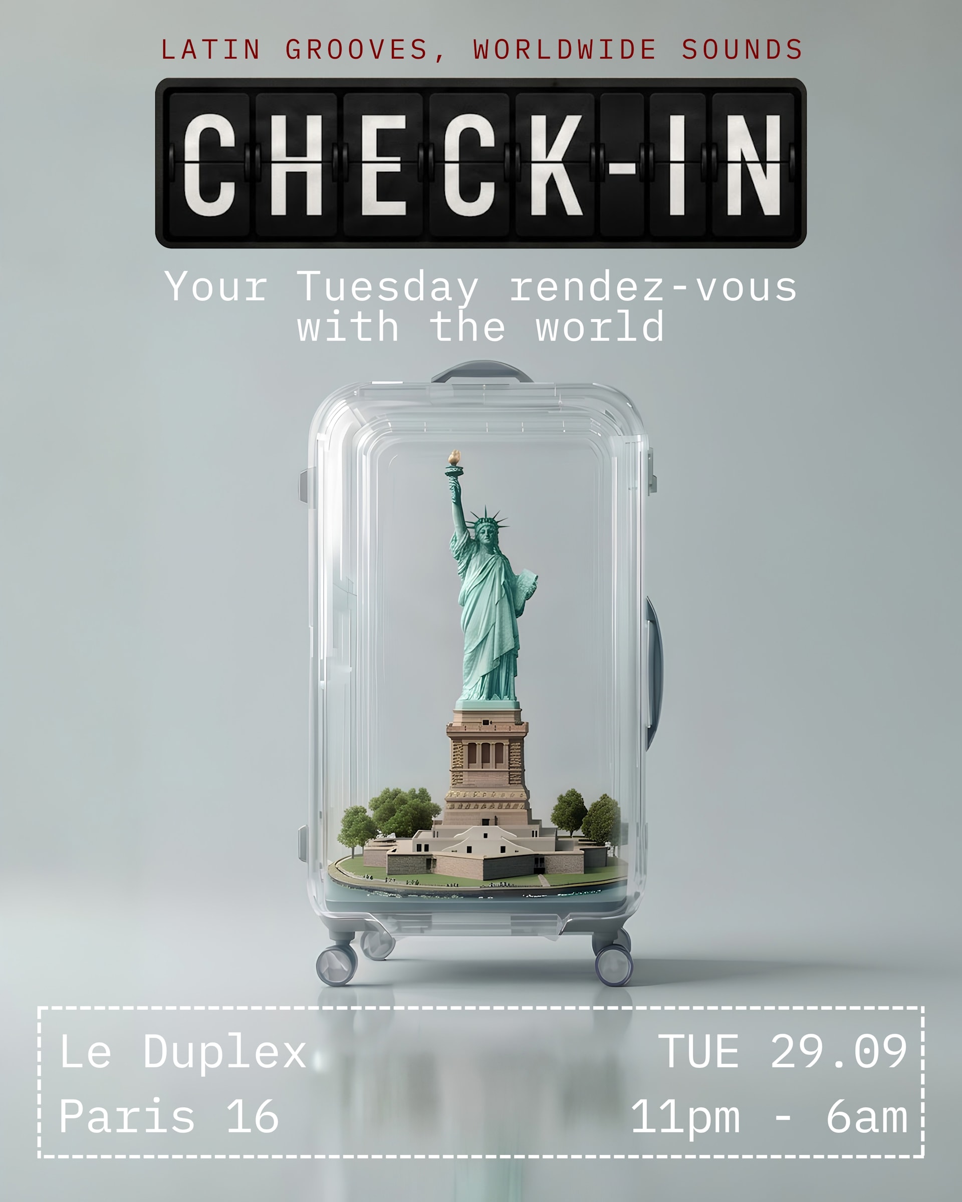Erasmus — Check-In — Duplex — Flight 006: New York
