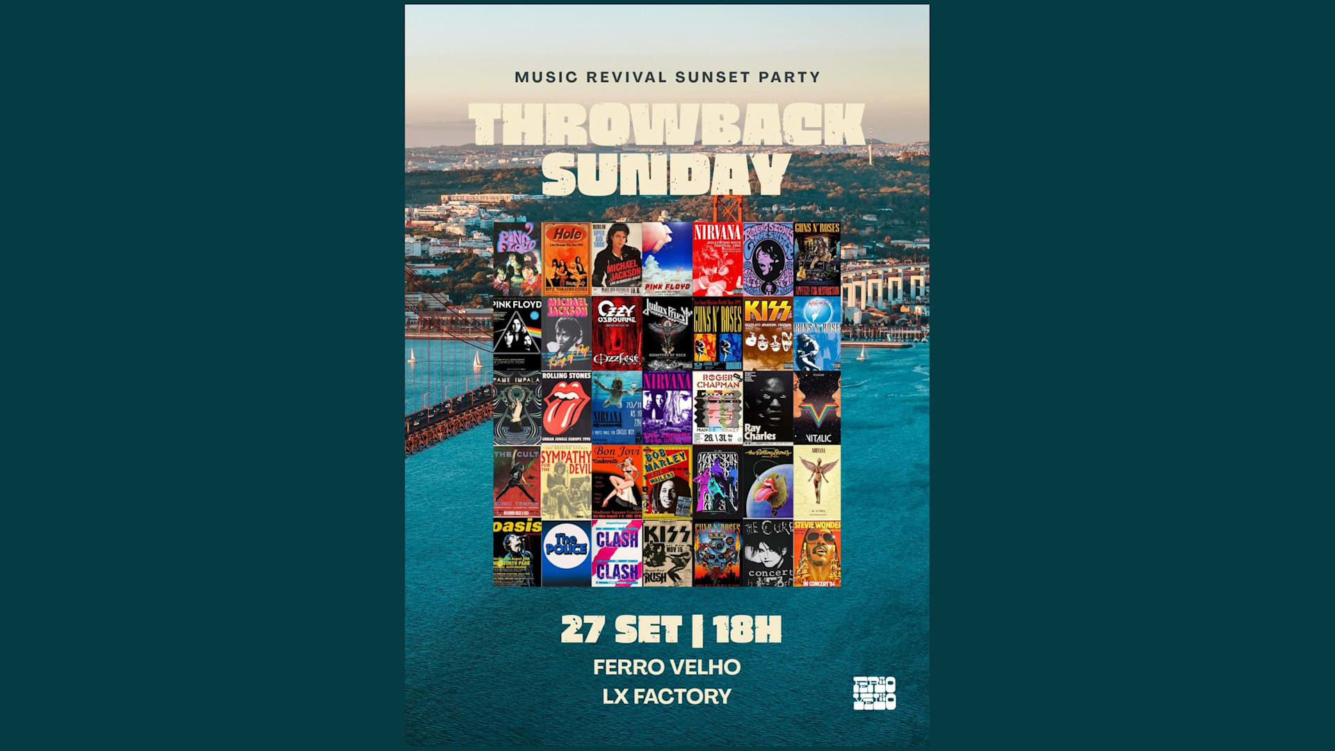 Throwback Sunday - Music Revival Sunset Party By Ferro Velho