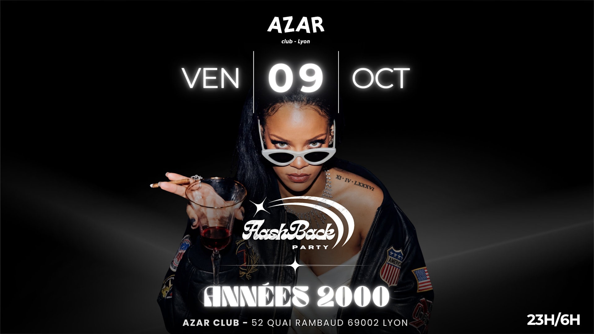 Flashback Party - Années 2000s 2010s - Azar - Lyon