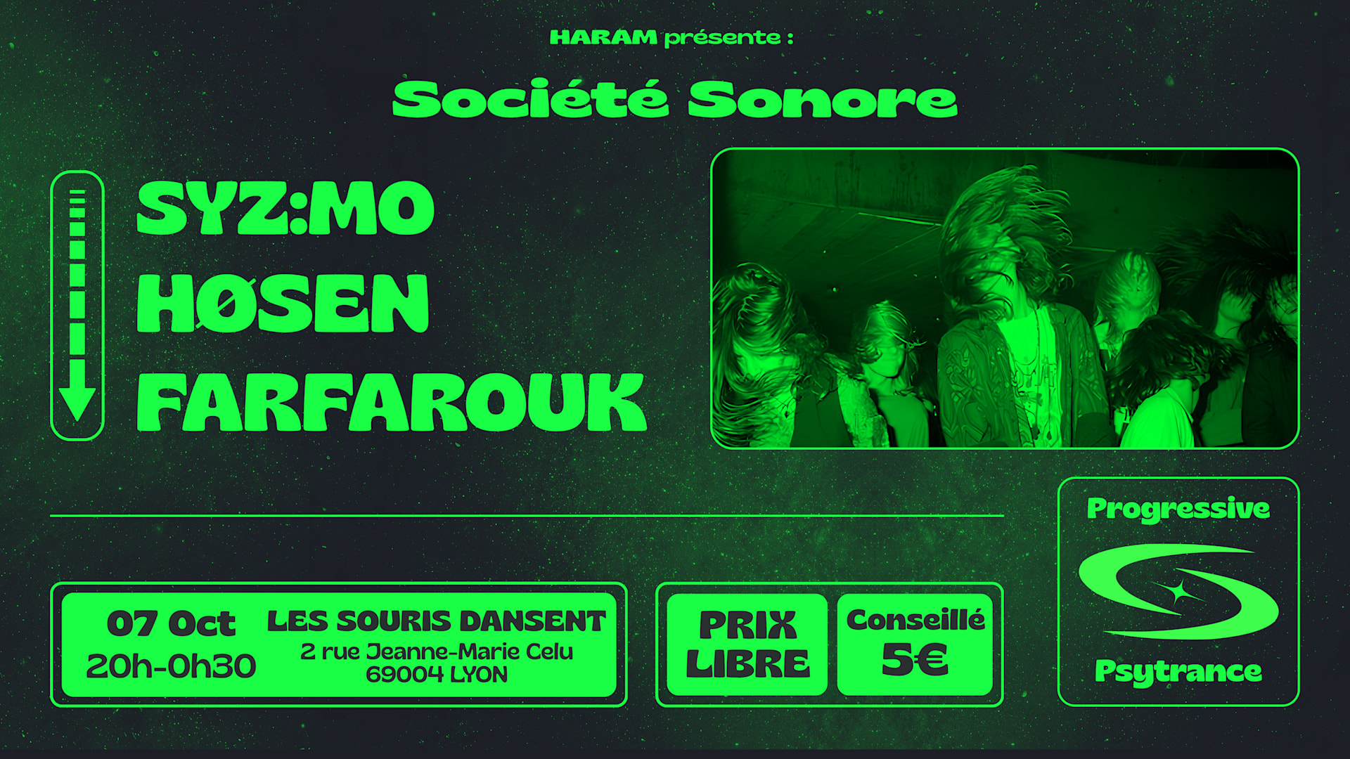 Société Sonore #2 : Farfarouk, Høsen, Syz:Mo