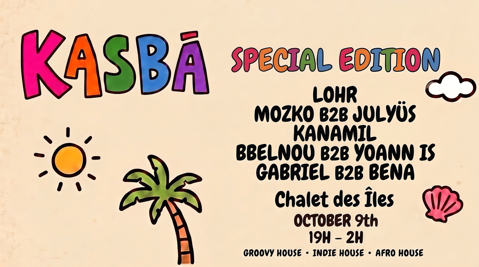 Kasbā | Châlet Des Iles | 09/10