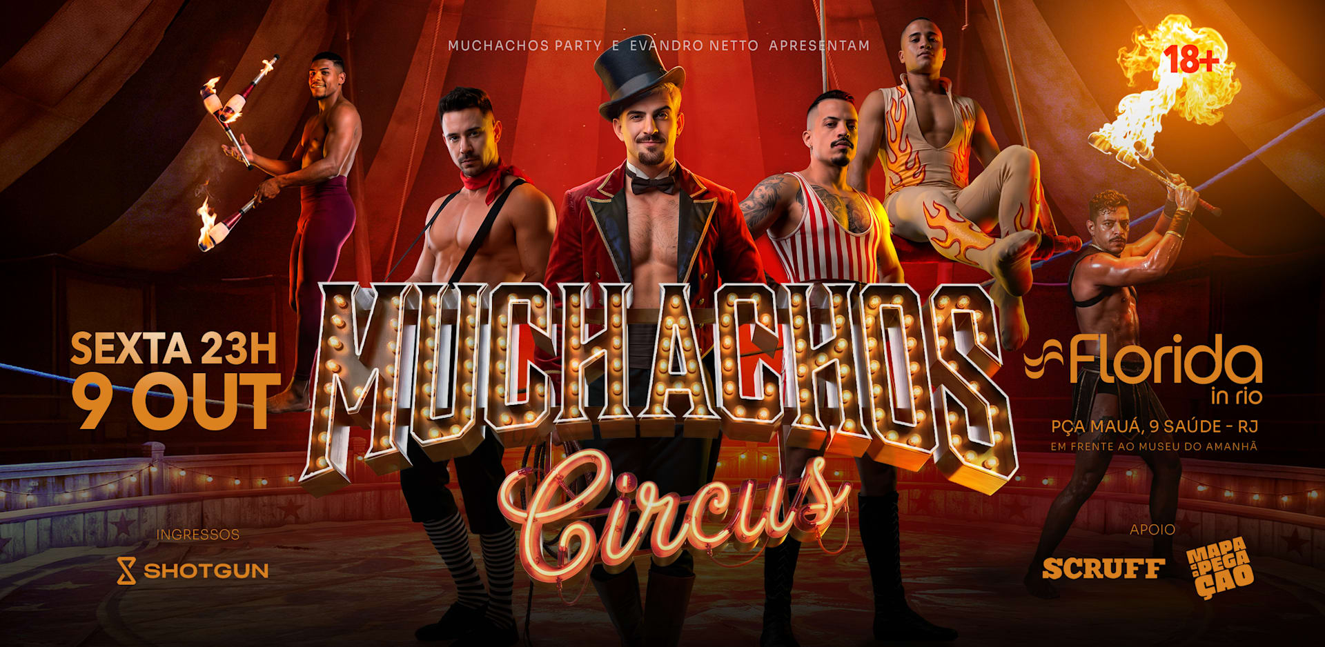 Muchachos Party - Circus +18