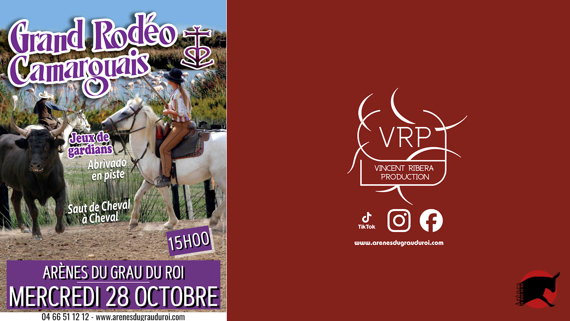 Grand Rodeo Camarguais - Jeux De Gardians - 28.10