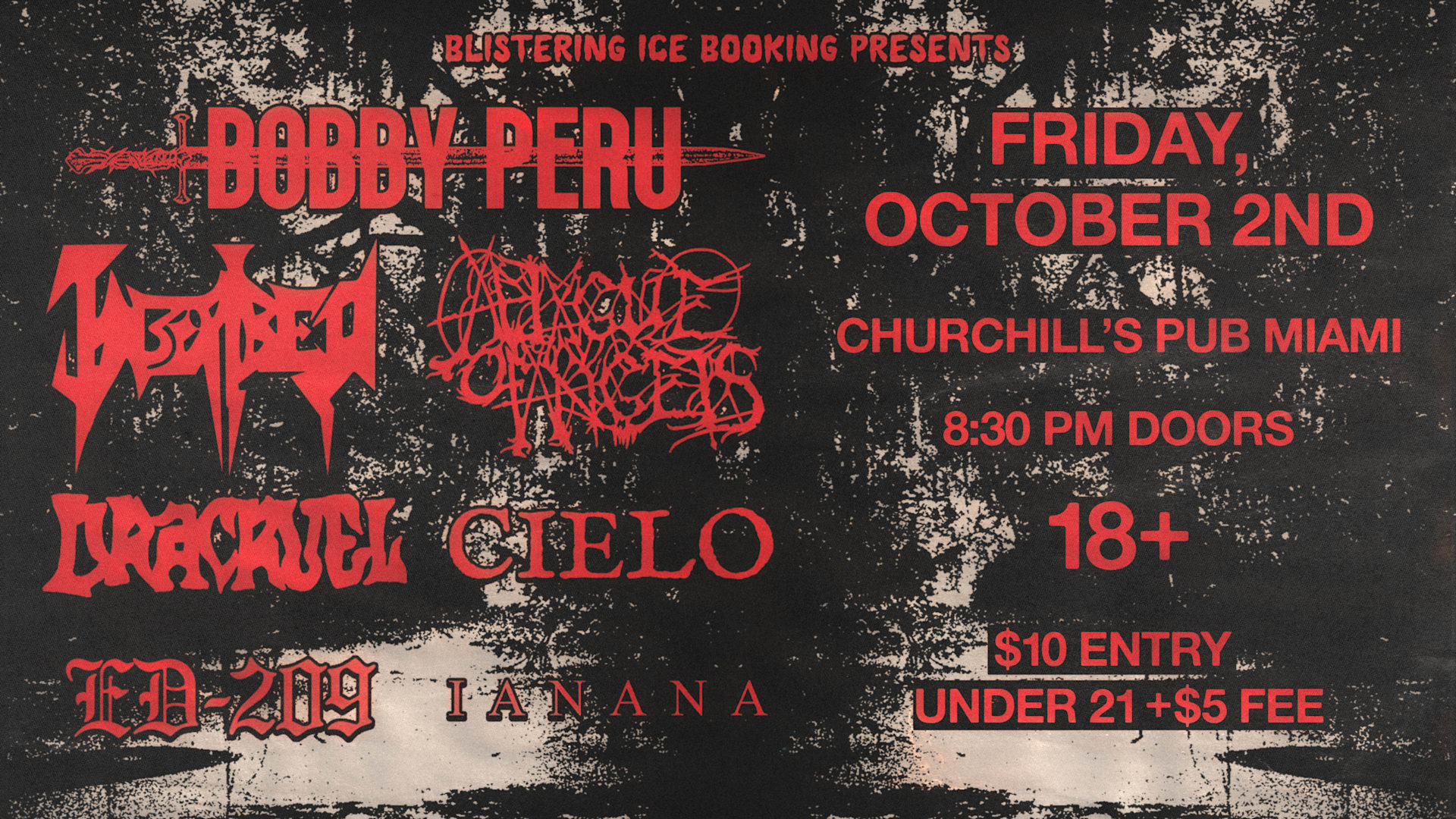Bobby Peru, Inscribed, A Plague Of Angels, And More
