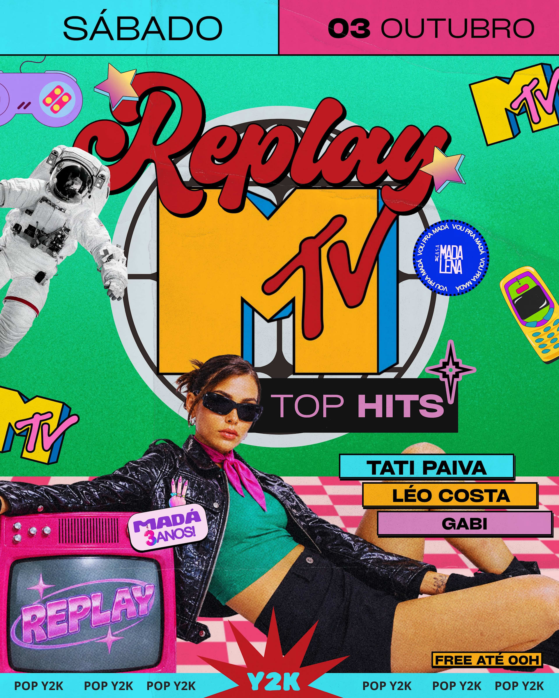 Replay Mtv | Sábado | Outubro