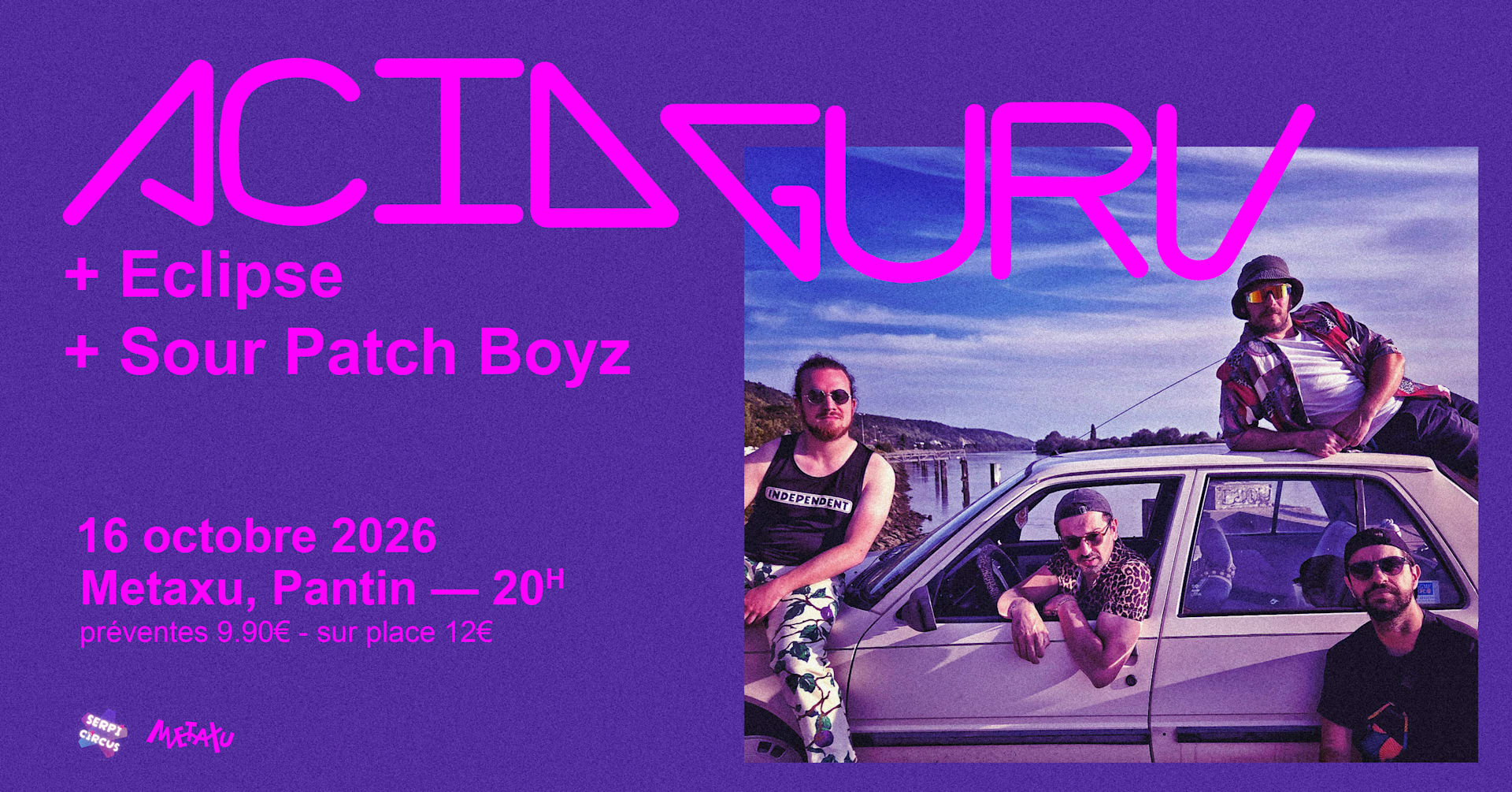 Acid Guru + Eclipse + Sour Patch Boyz - Metaxu