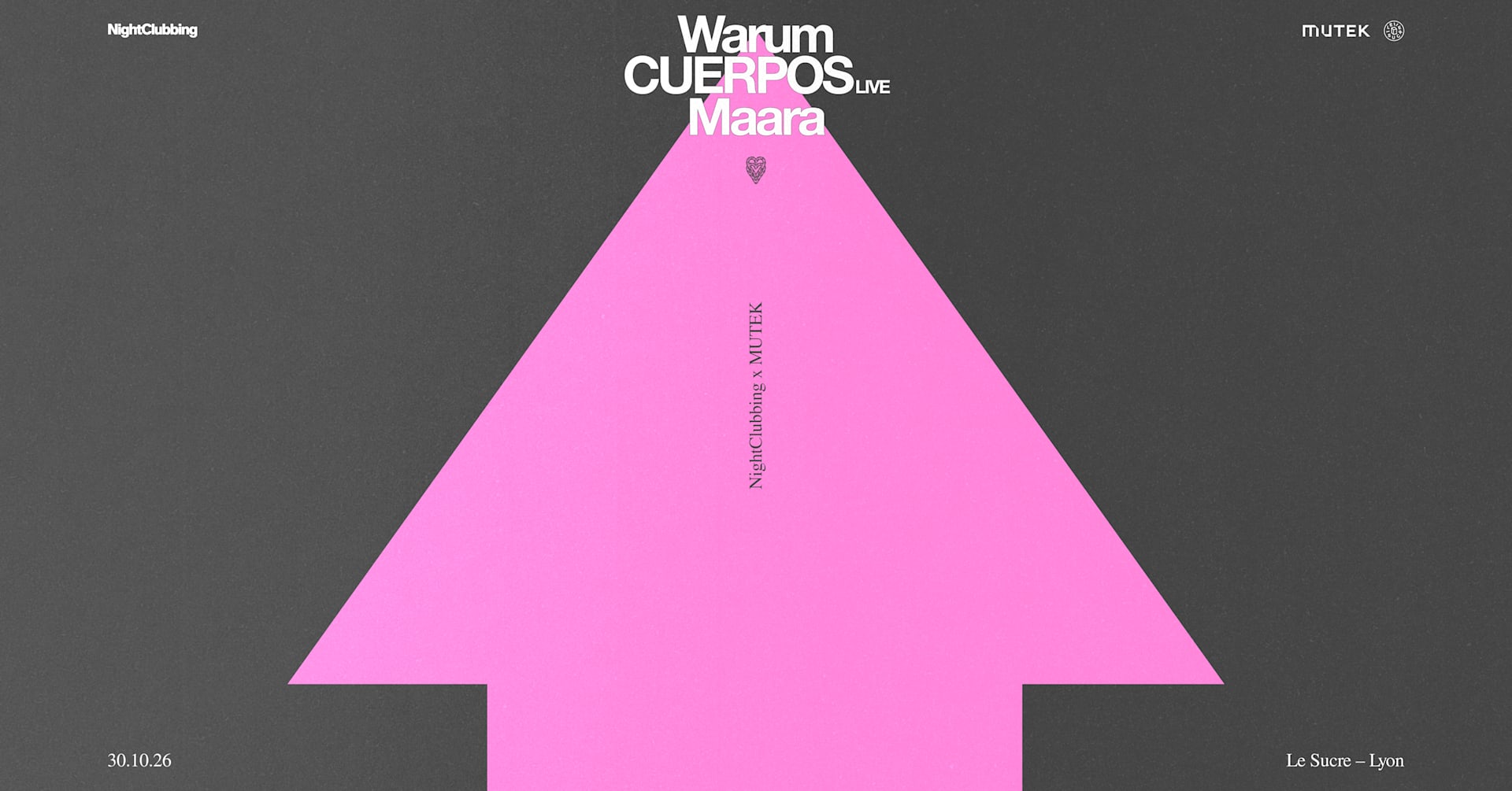 A Week-End With Jen Cardini : Maara, Cuerpos (Live), Warum