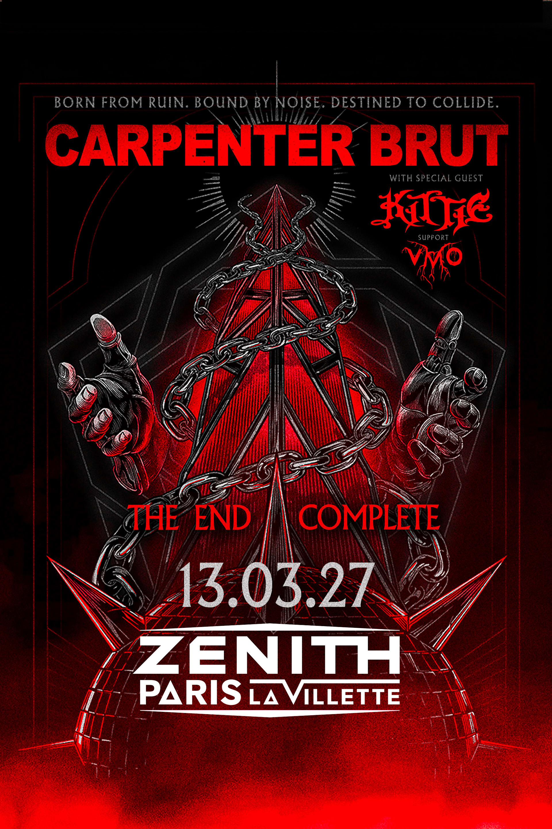 Carpenter Brut - Zénith Paris - La Villette